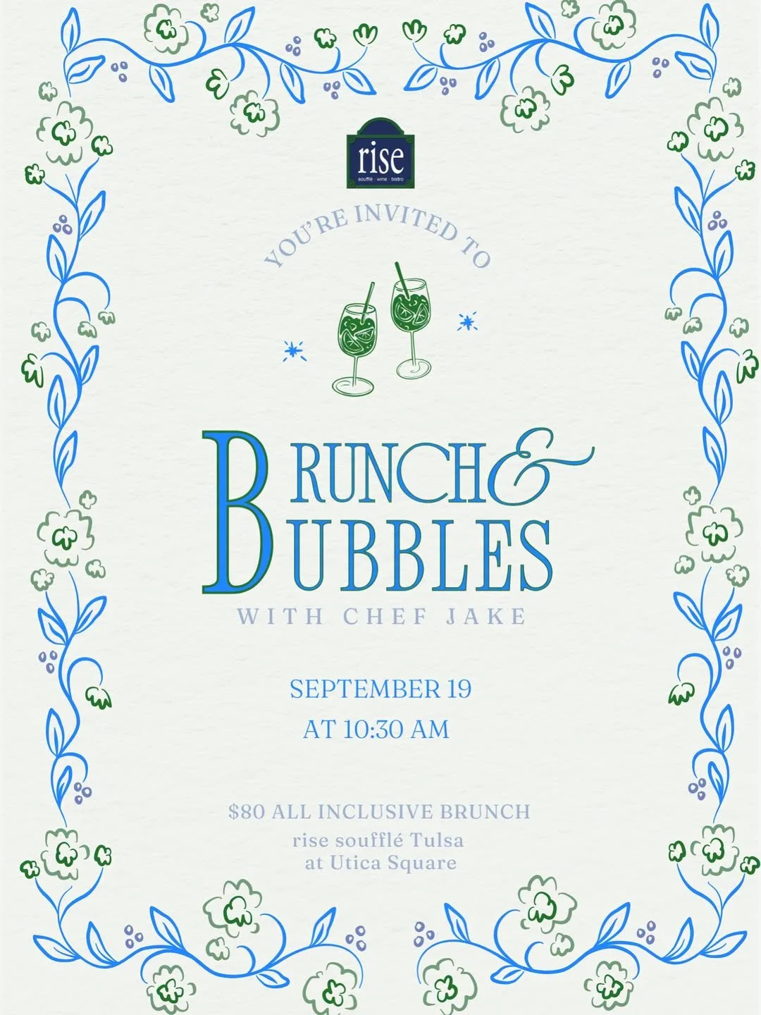 Brunch & Bubbles at Rise