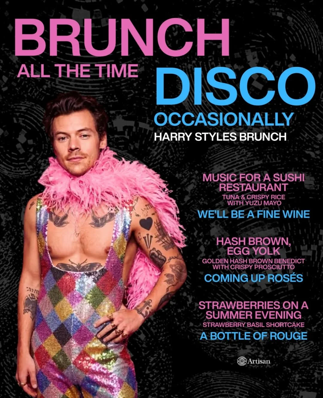 Harry Styles Brunch at Duet
