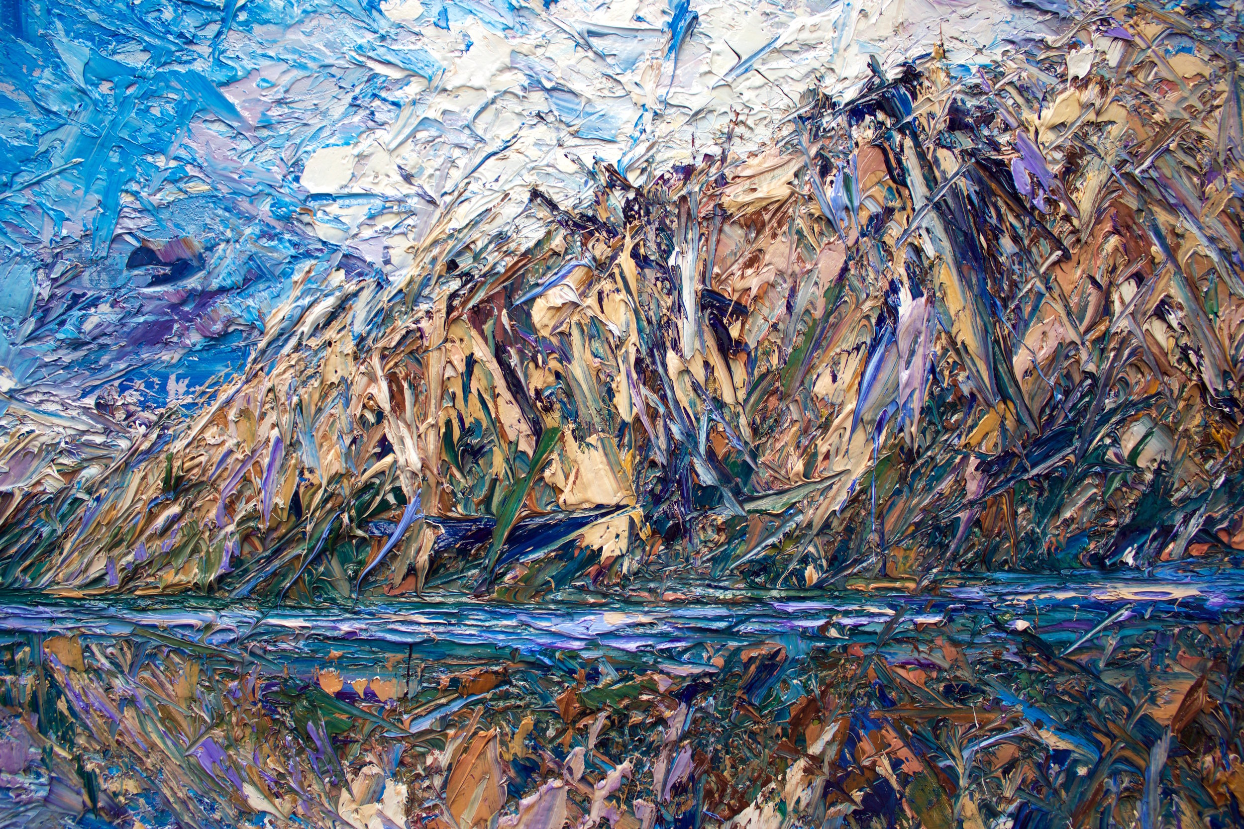 Detail: Lake Hawea, Central Otago