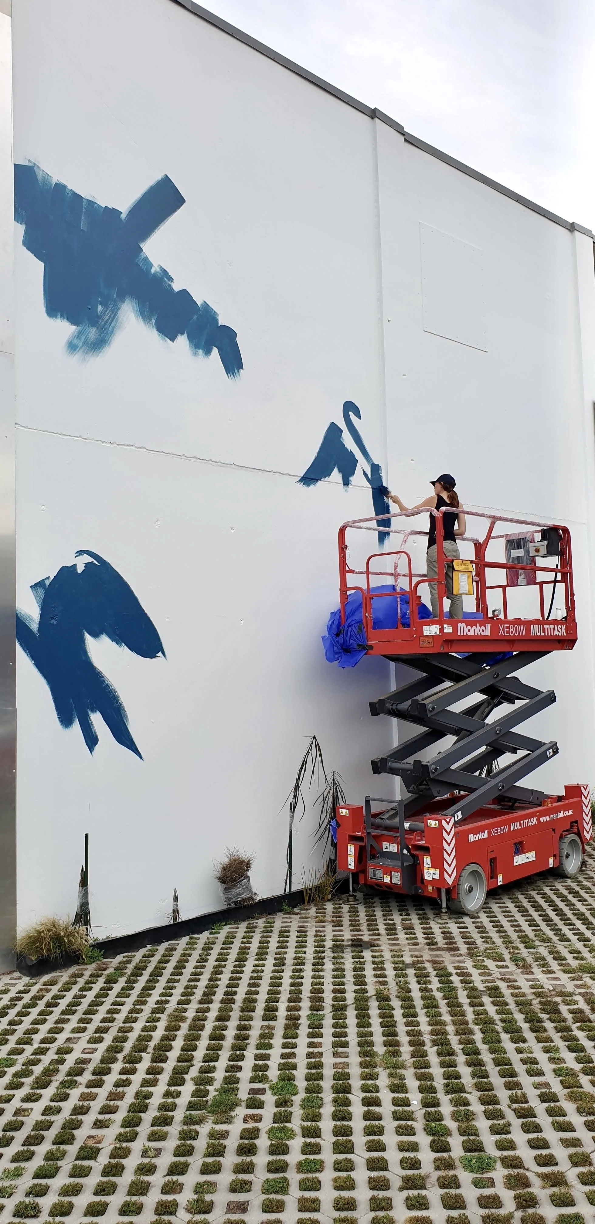Wall Mural in Christchurch's CBD