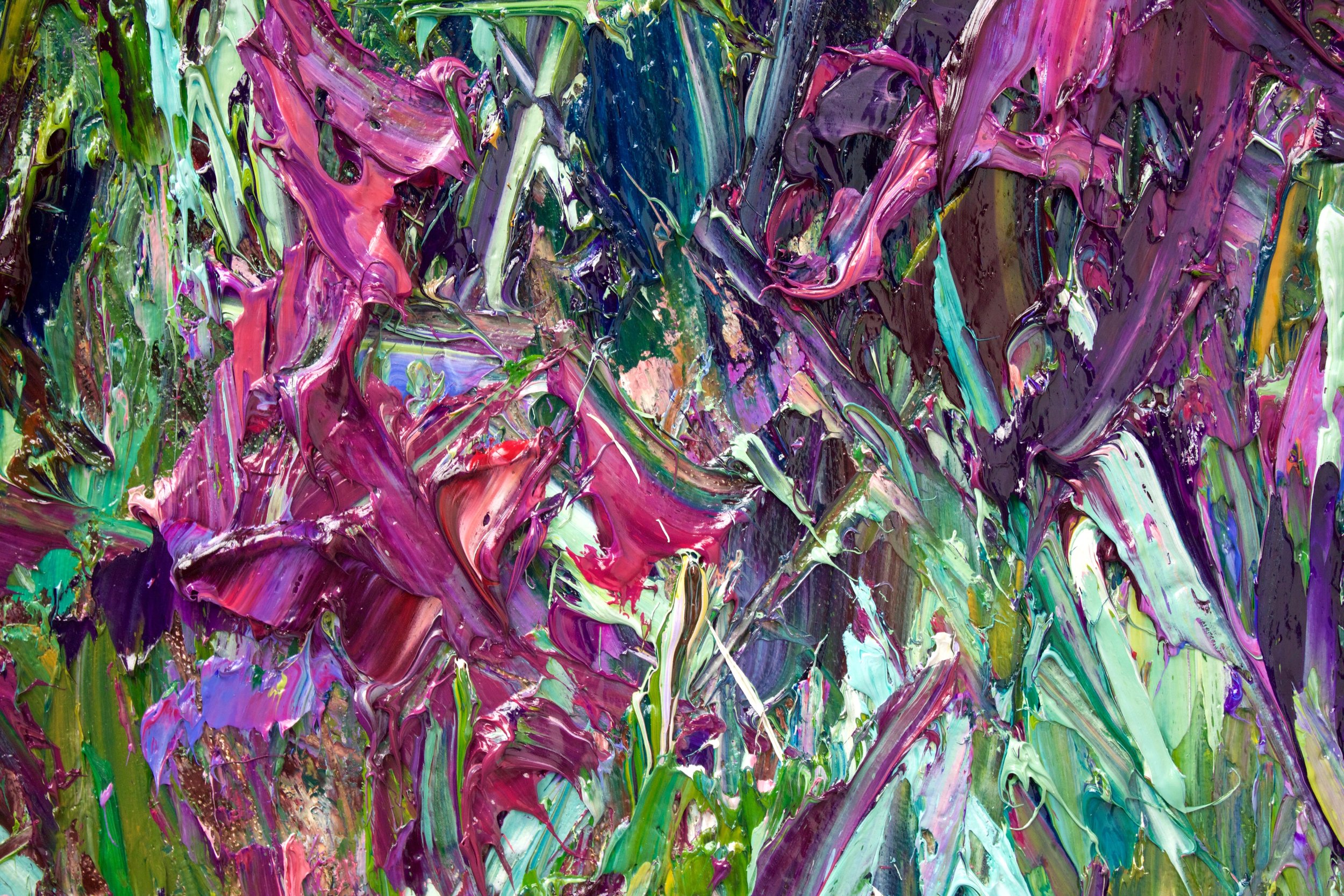 Detail: Her Garden In Bloom