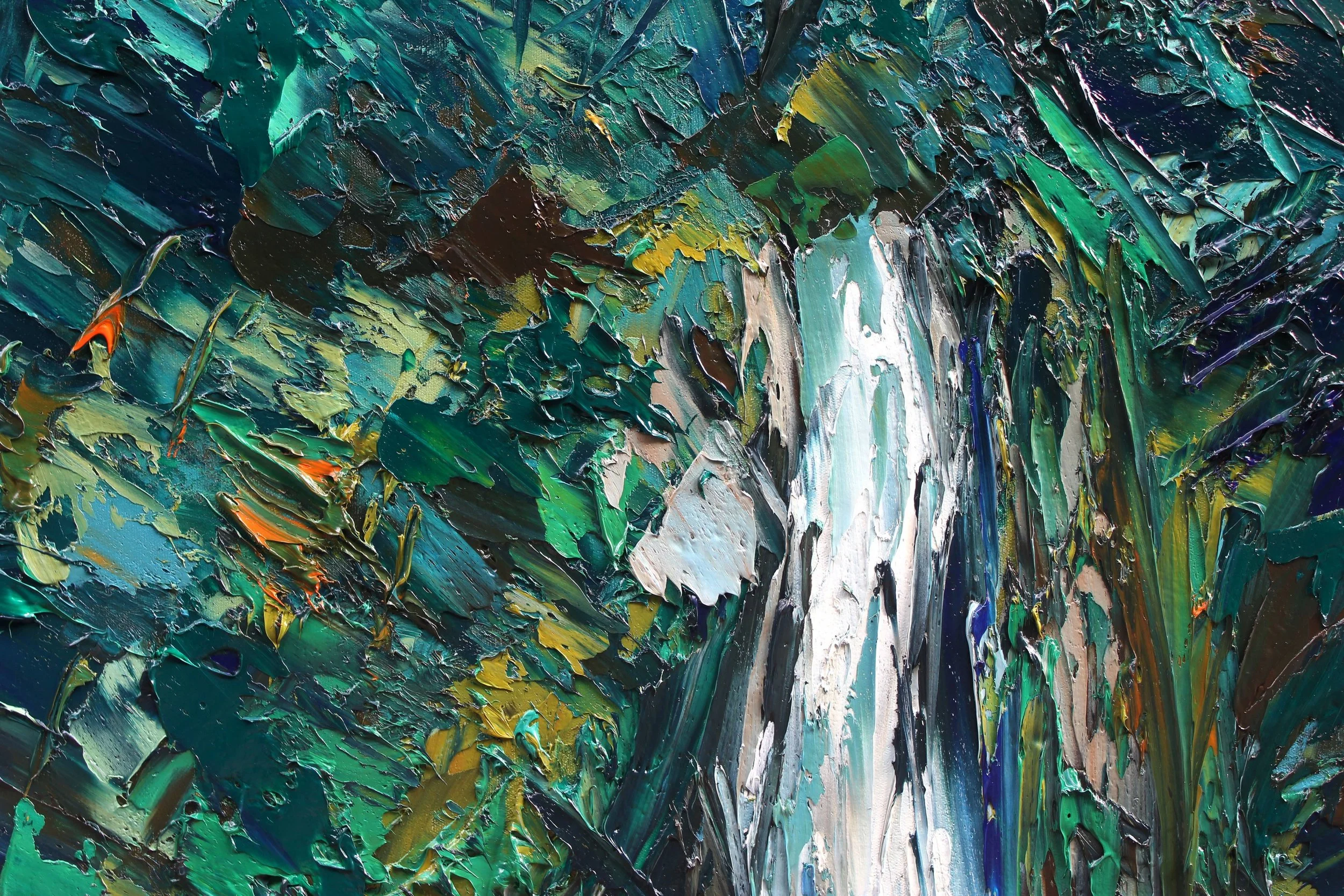 Detail: Bushfall