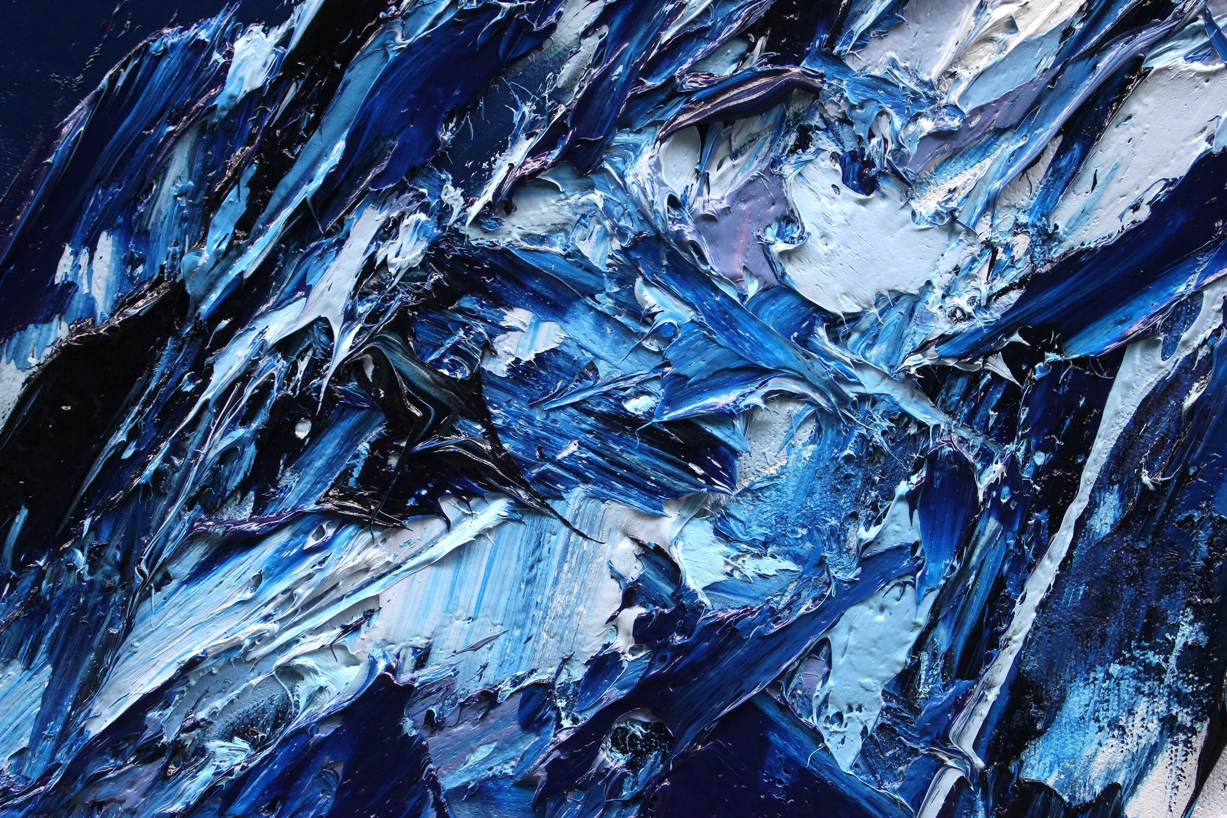 Detail: Glimpse Of Aoraki