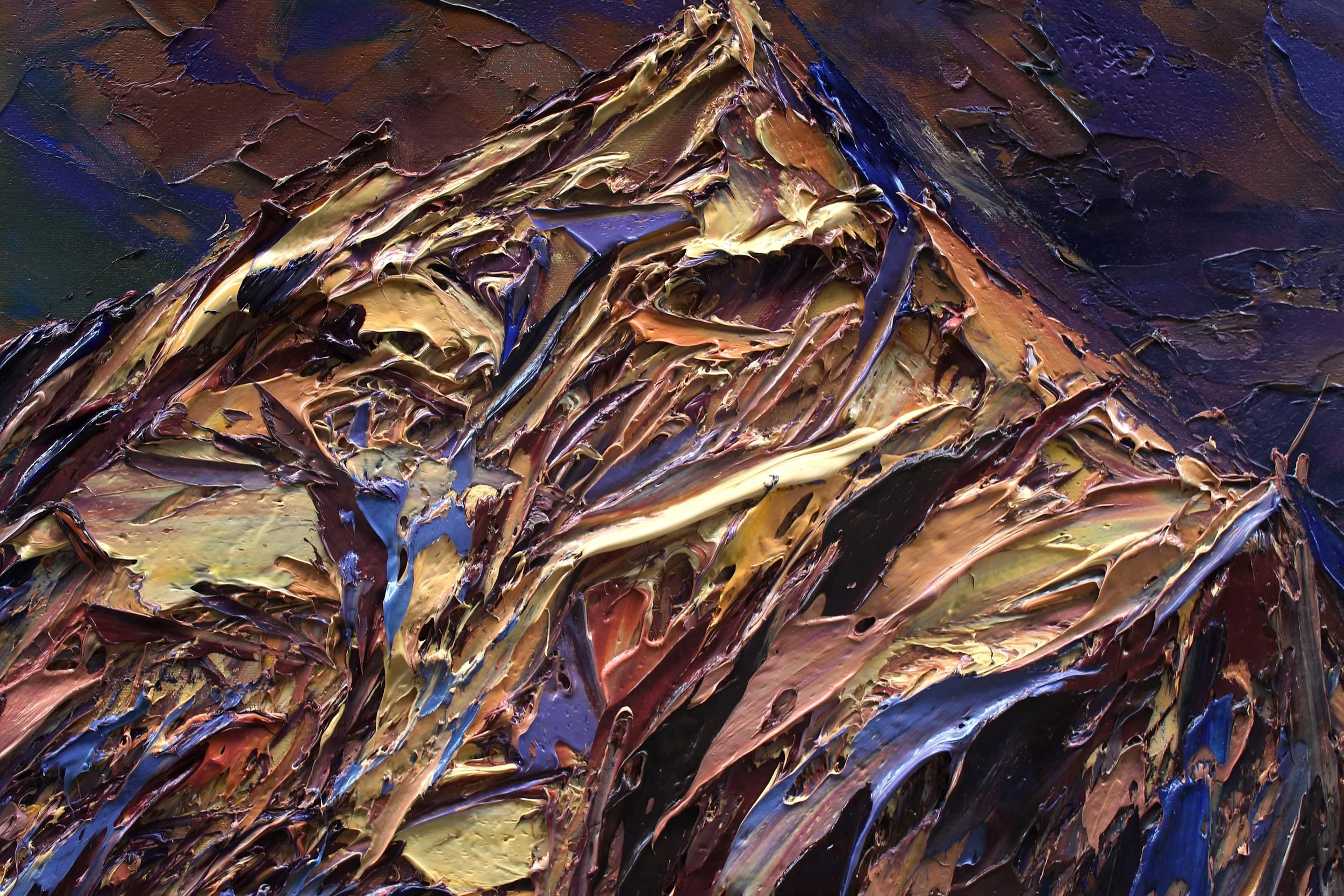 Detail: Aoraki, Sunrise