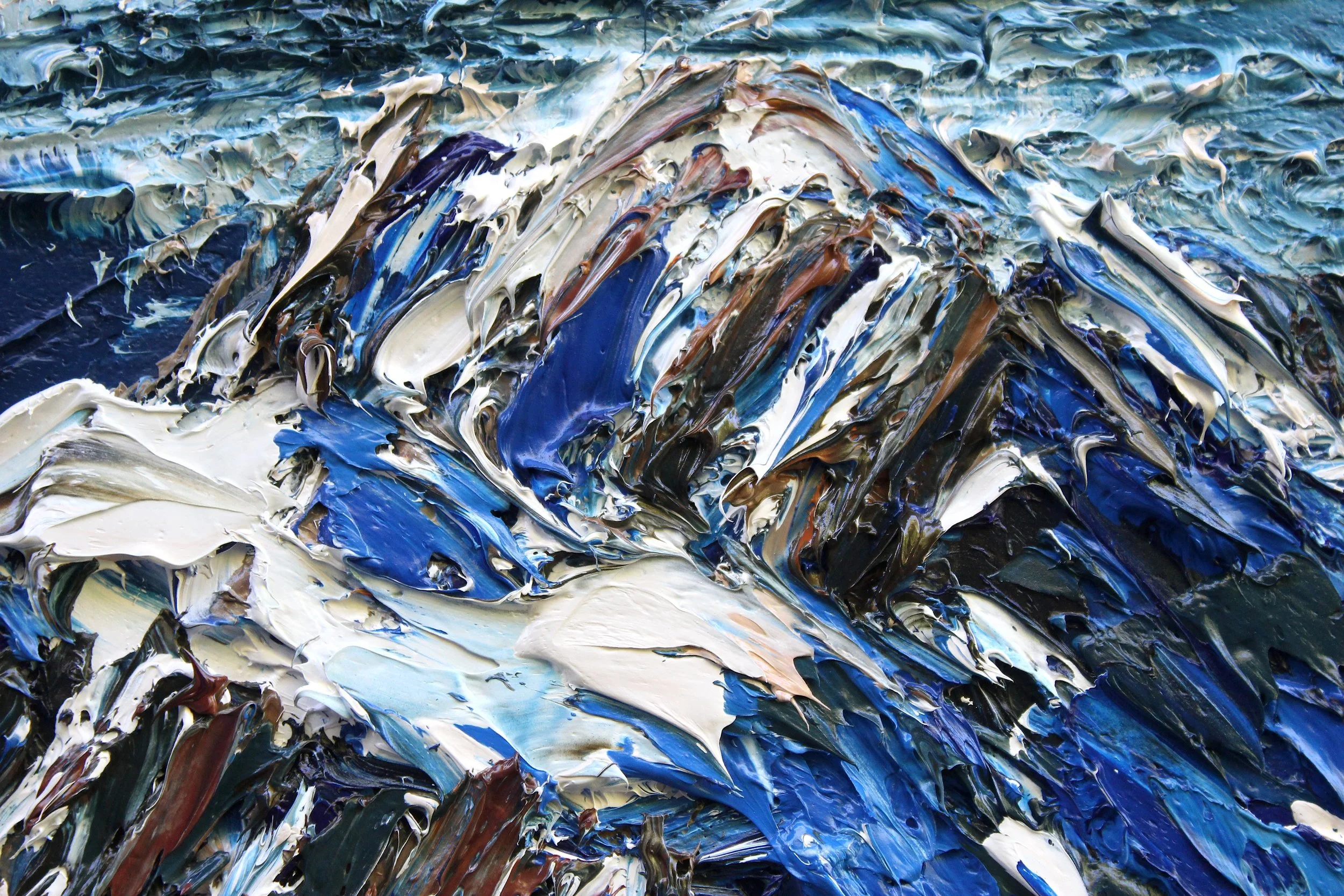 Detail: Tasman Glacier