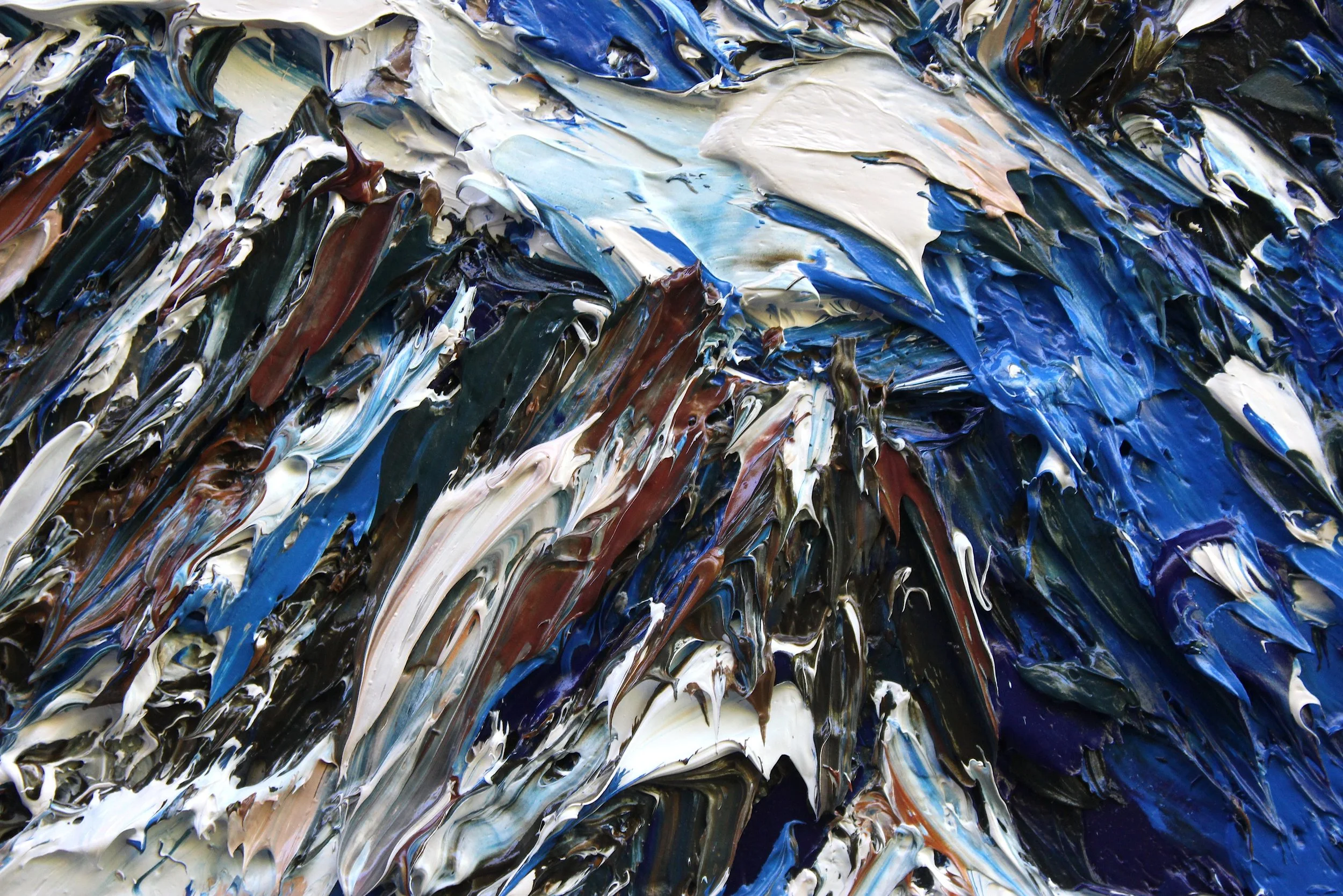 Detail: Tasman Glacier