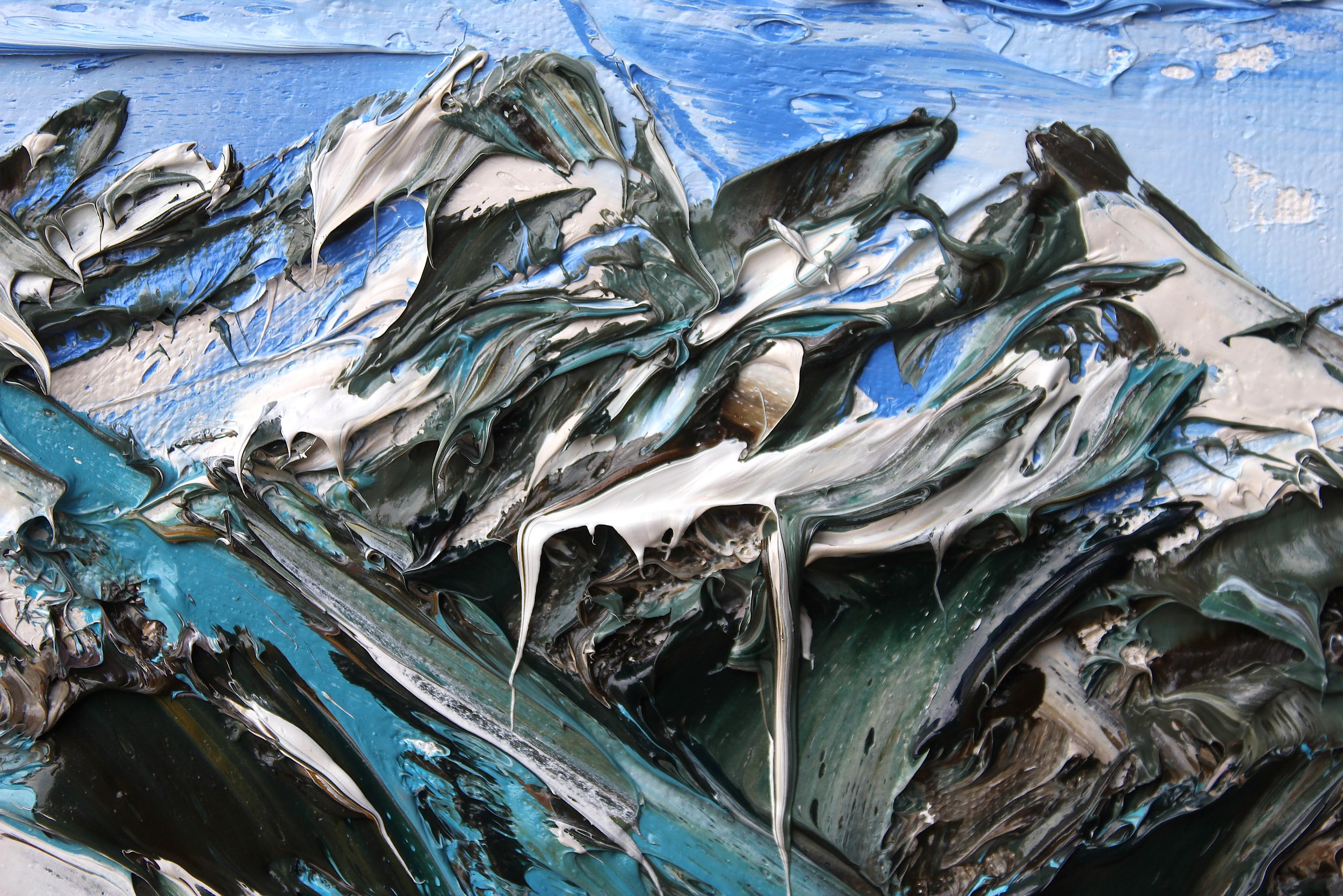 Detail: Fox Glacier