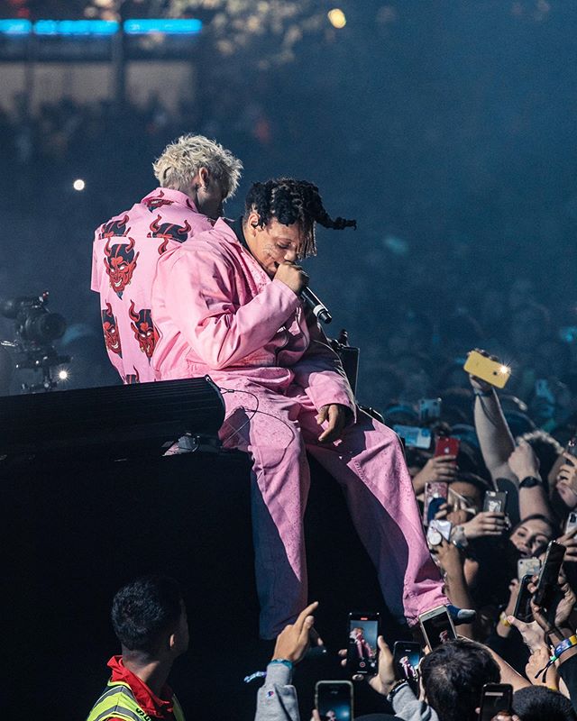 @trippieredd &amp; @machinegunkelly performing &ldquo;Candy&rdquo; was one of my favorite moments for Day 1. Can&rsquo;t wait to share more for Day 2! 🍭👹🍬