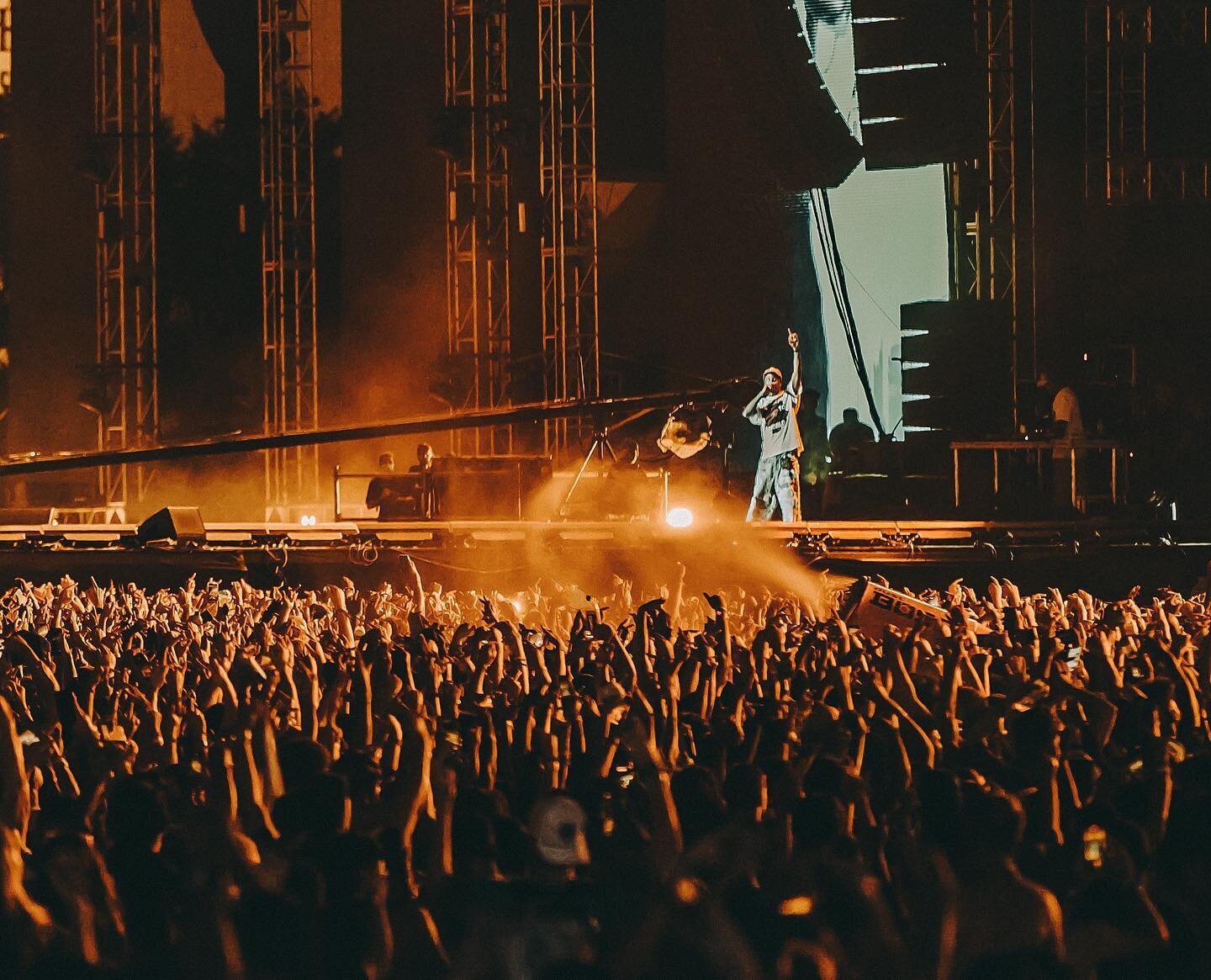 i&rsquo;ve been up for a long time ☄️
&mdash;
this was a special @travisscott set at @rollingloud. first one back after my 8 show/year streak broke because of the pandemic. to be surrounded by the kings who made it all happen during this set got me i