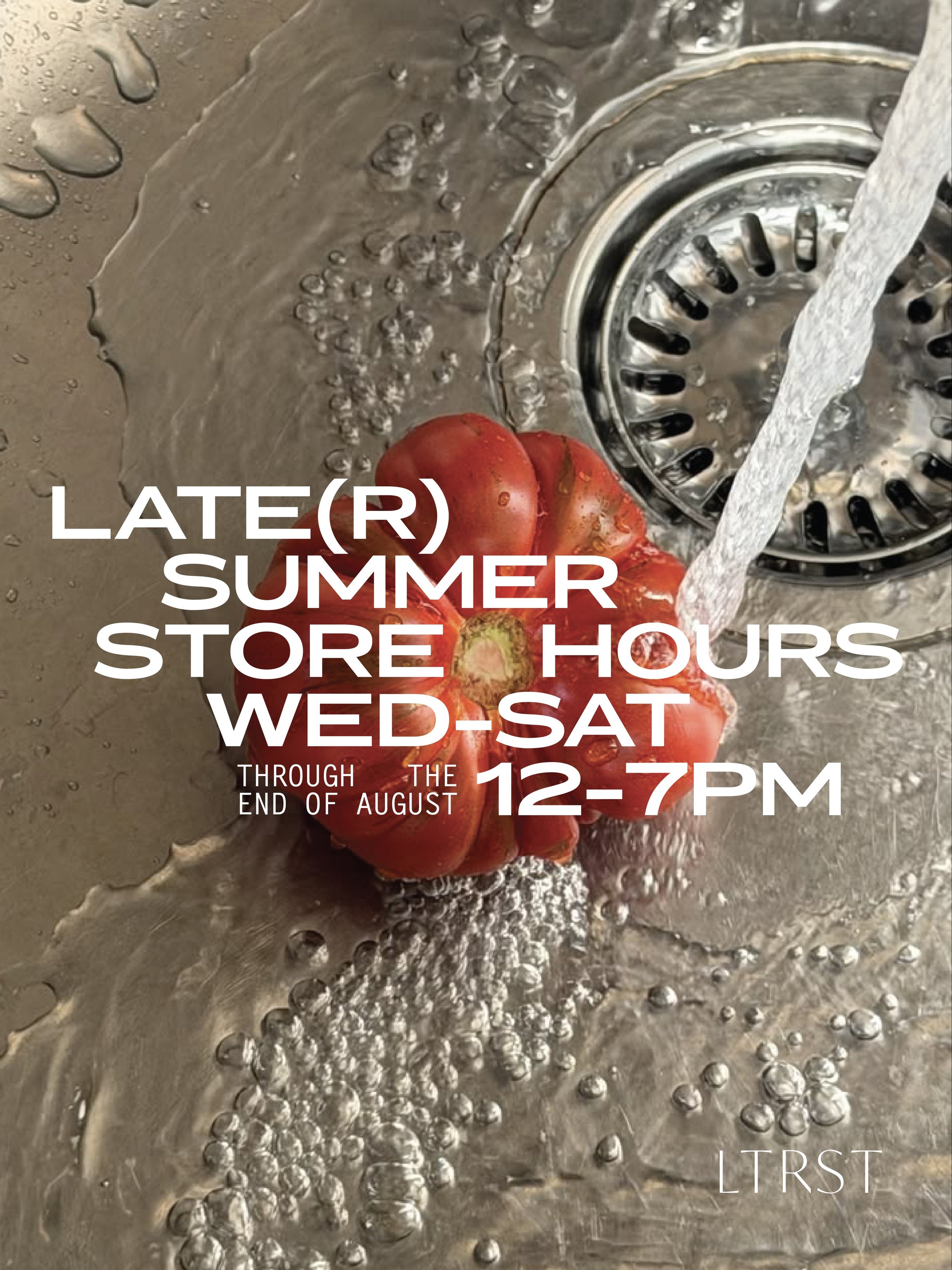Because we support long lunches, afternoon siestas, and quick gift pit-stops on the way to drinks&hellip;
We&rsquo;re extending our store hours through the end of August.

Starting TODAY. I mean TONIGHT! 
💋