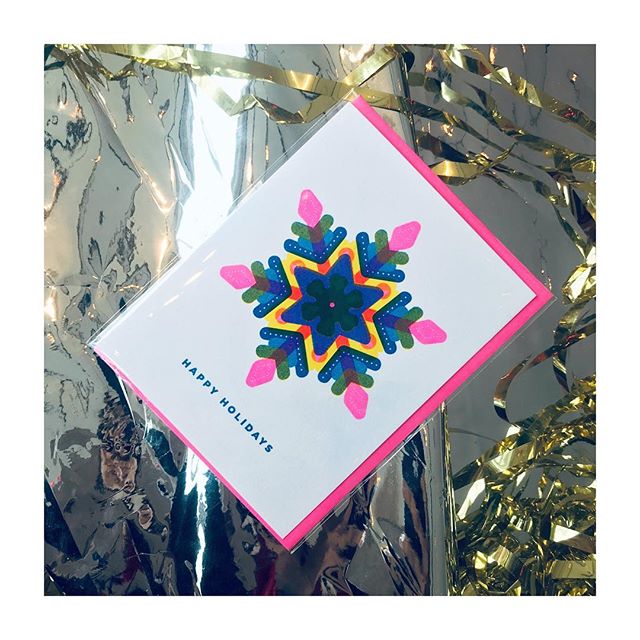 We&rsquo;re all little snowflakes in this together. ❄️
Get your boots on and go to @townthestore @takenotestore @crywolfclothing @spacingmagazine @evergreen_brick_works @antivicejuicery @goodluckgeneralstore @shoppennypost to get your holiday cards a