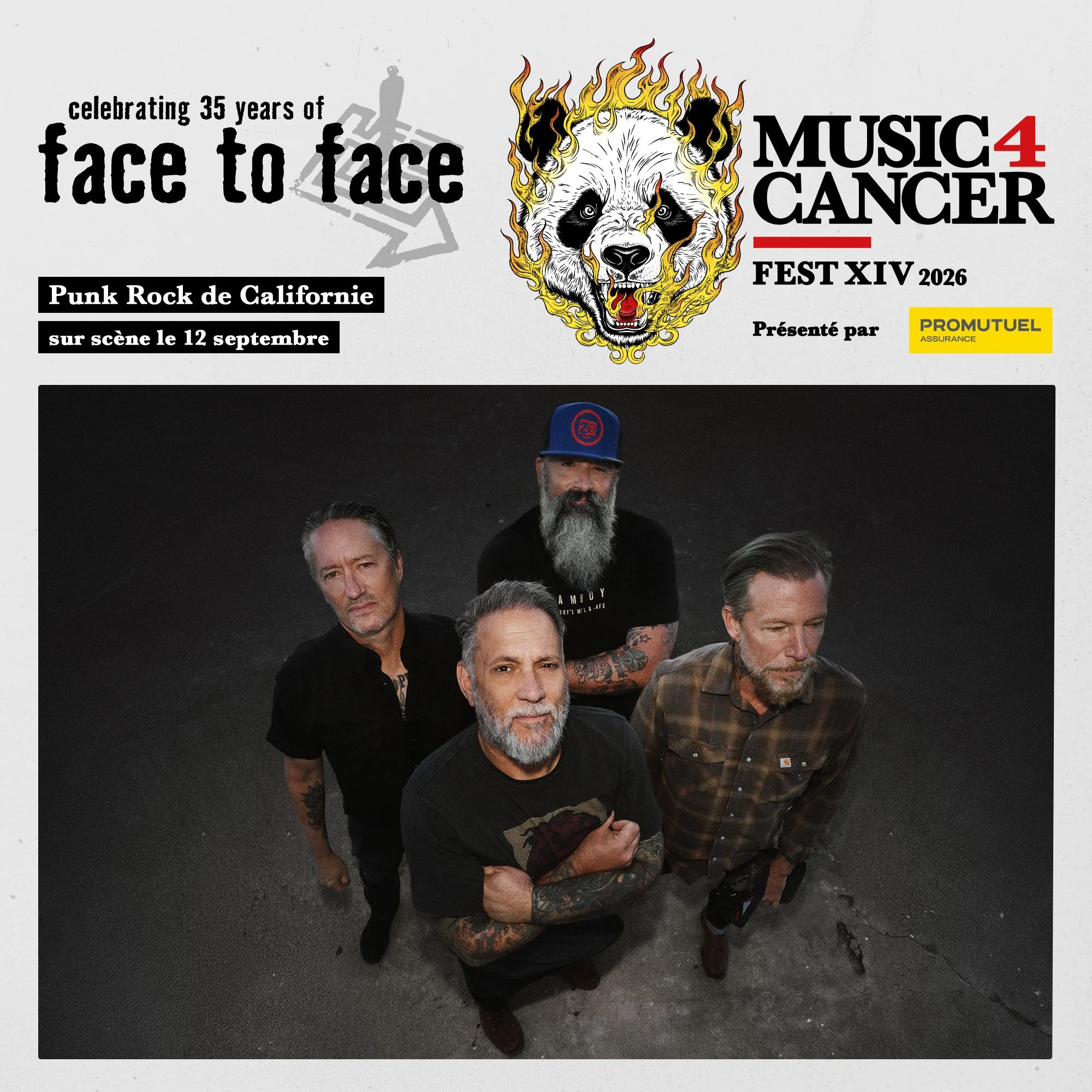 Face to Face à Music 4 Cancer