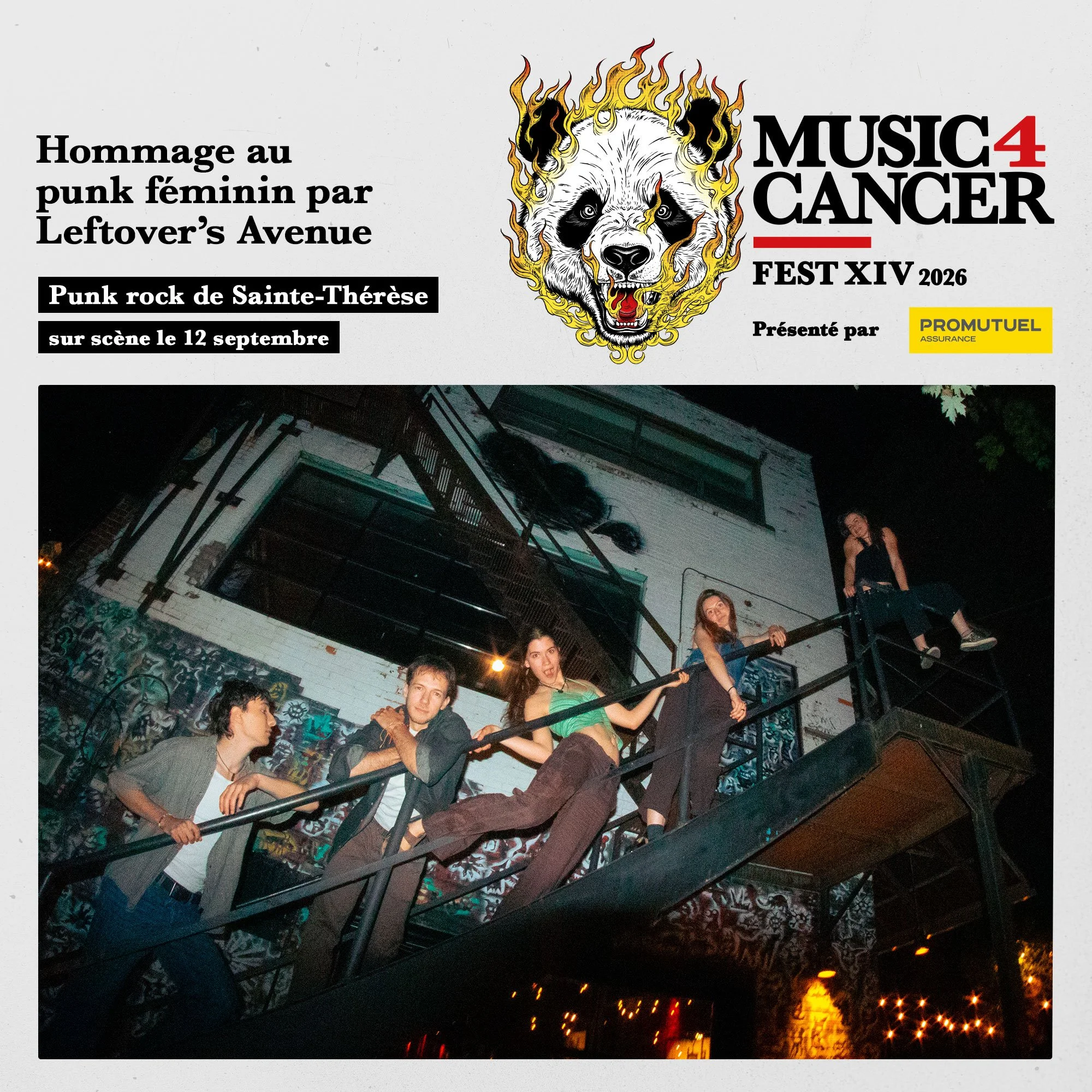 Hommage au punk rock féminin avec Leftovers’ Avenue