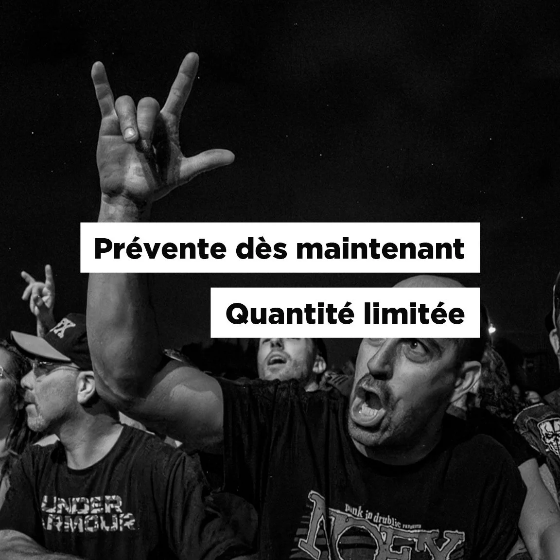 Prévente dès maintenant. Quantité limitée