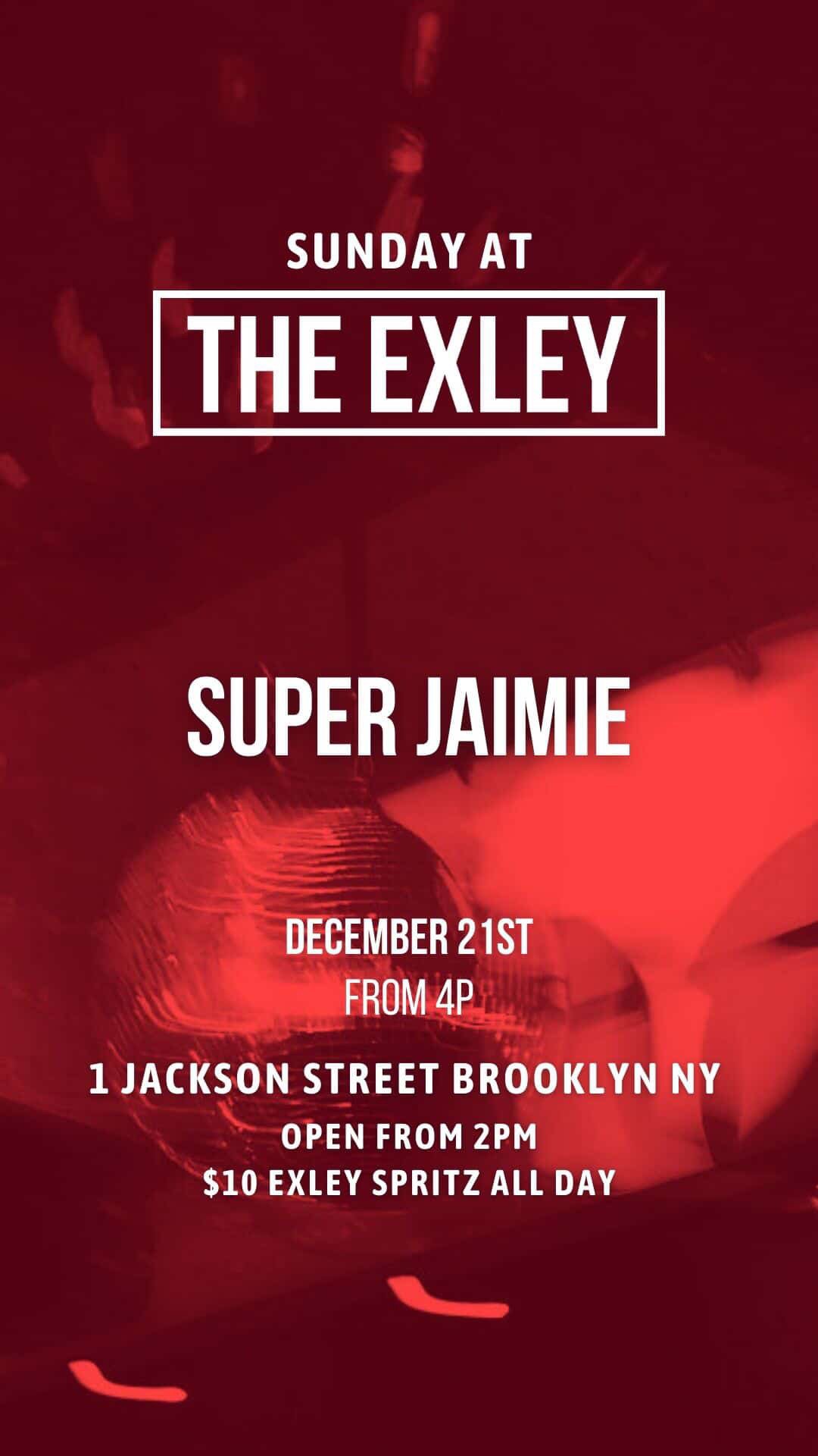  SuperJaimie playing @ The Exley in Brooklyn 