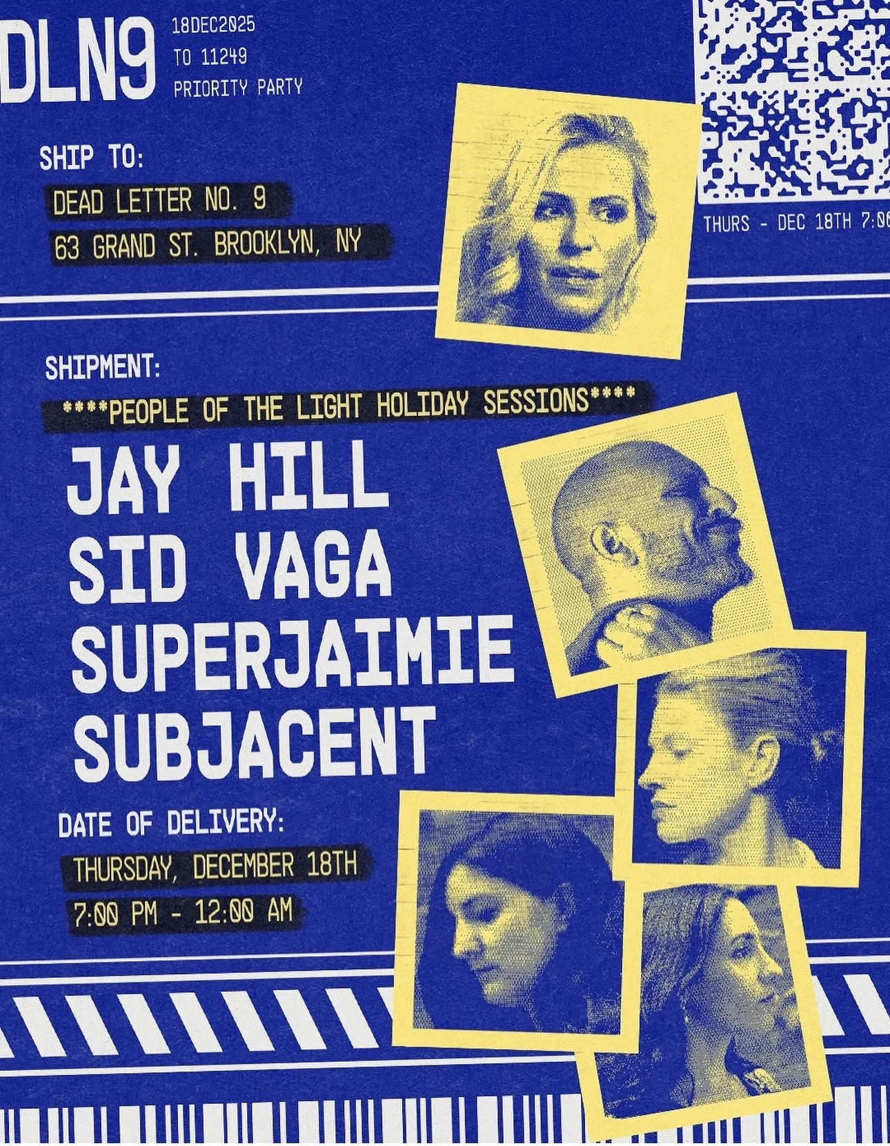  SuperJaimie playing @ Dead Letter No. 9 for the People of the Light label night 