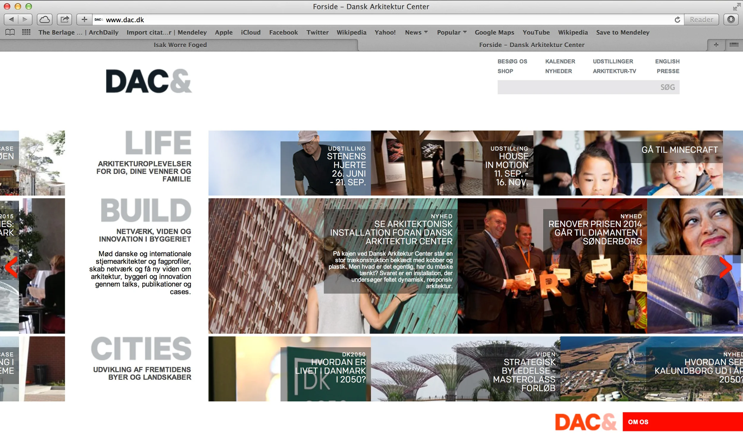 Sense III featured on Danish Architecture Center's website