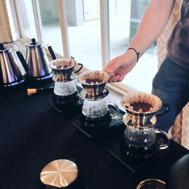 Client event marketing means a free coffee pick-me-up on a breezy Saturday. 🤙