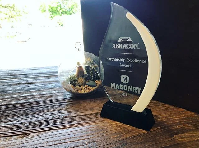 Winning awards, taking names. Our sweet client presented us with this gem this week, and we&rsquo;re so thankful to have topped their list. 🤜🤛 Thanks, guys!