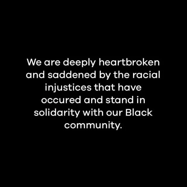 Yesterday we took a pause to listen and learn from our friends, neighbors, colleagues and community. We believe this is a time for &quot;business as usual&quot; to take a backseat in order to give power and volume to other important voices. Inclusivi