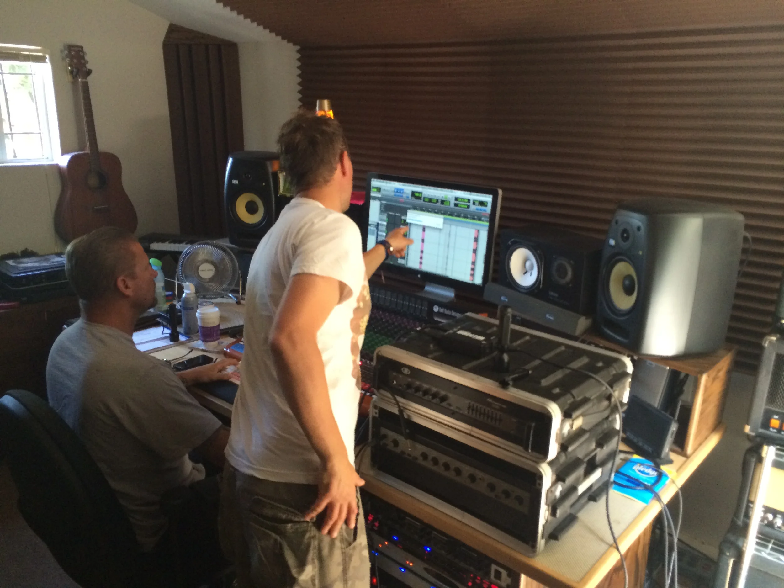 Day 3 - Drums all done, Let's eat