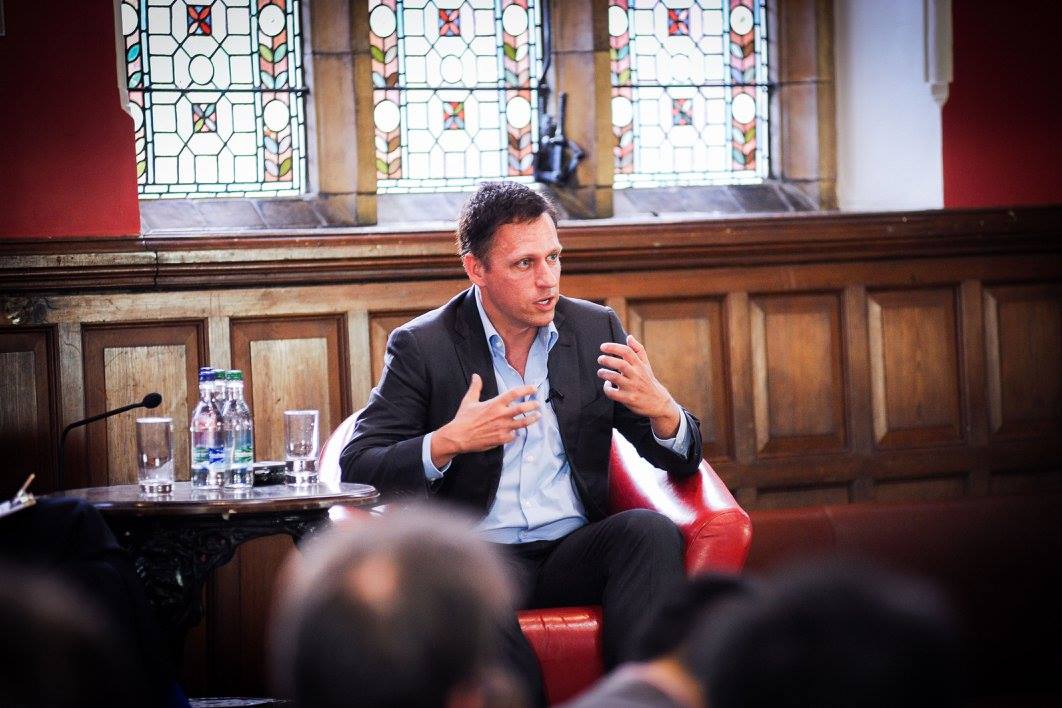 Peter Thiel at The Oxford Union