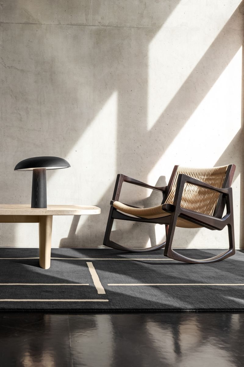 ClassiCon-monolith-rug-materia-coffee-table-forma-table-lamp-black-euvira-rocking-chair-vt-photo-breidt.jpeg