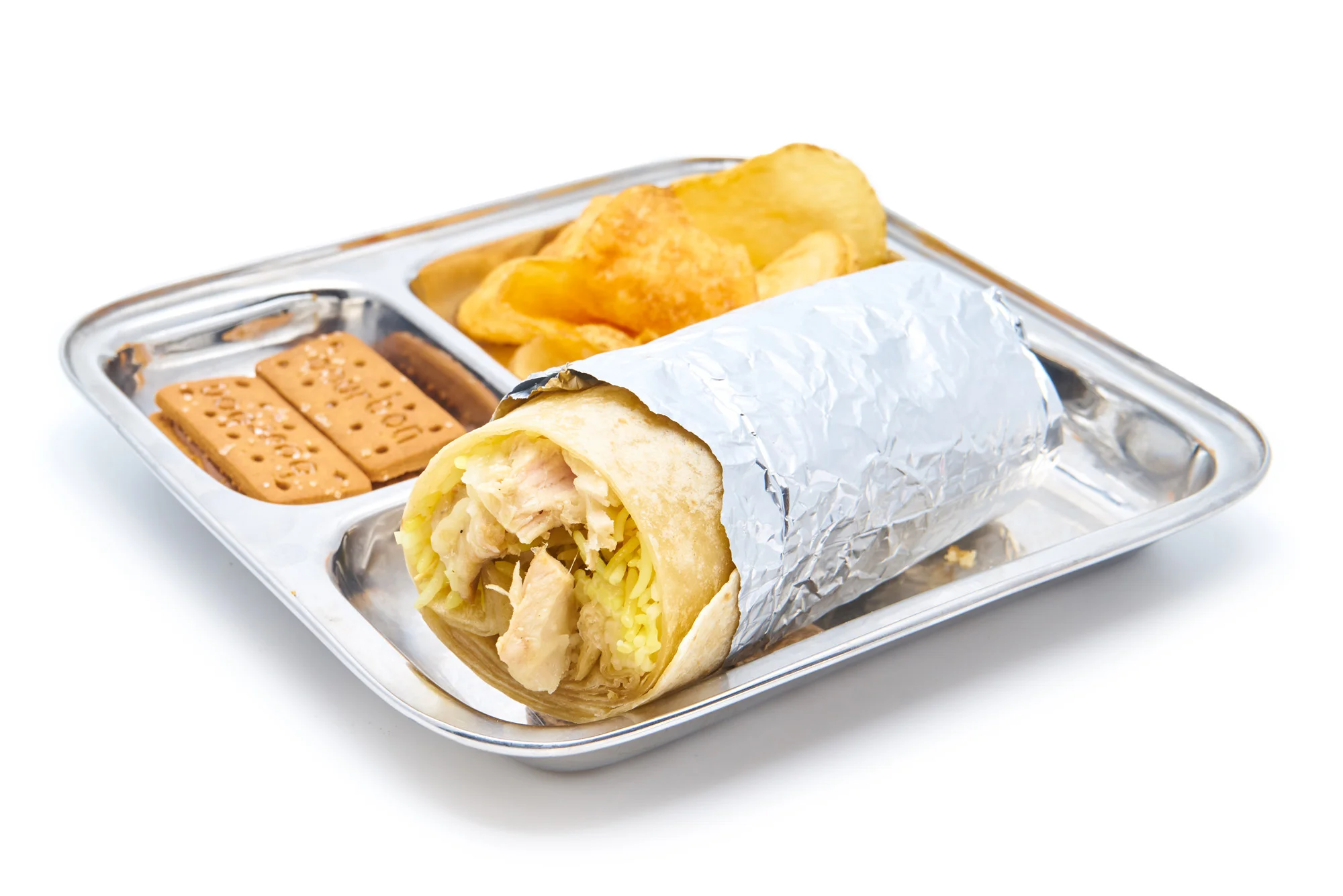 BUNTY BURRITO paneer (VG) or aloo gobi (V)