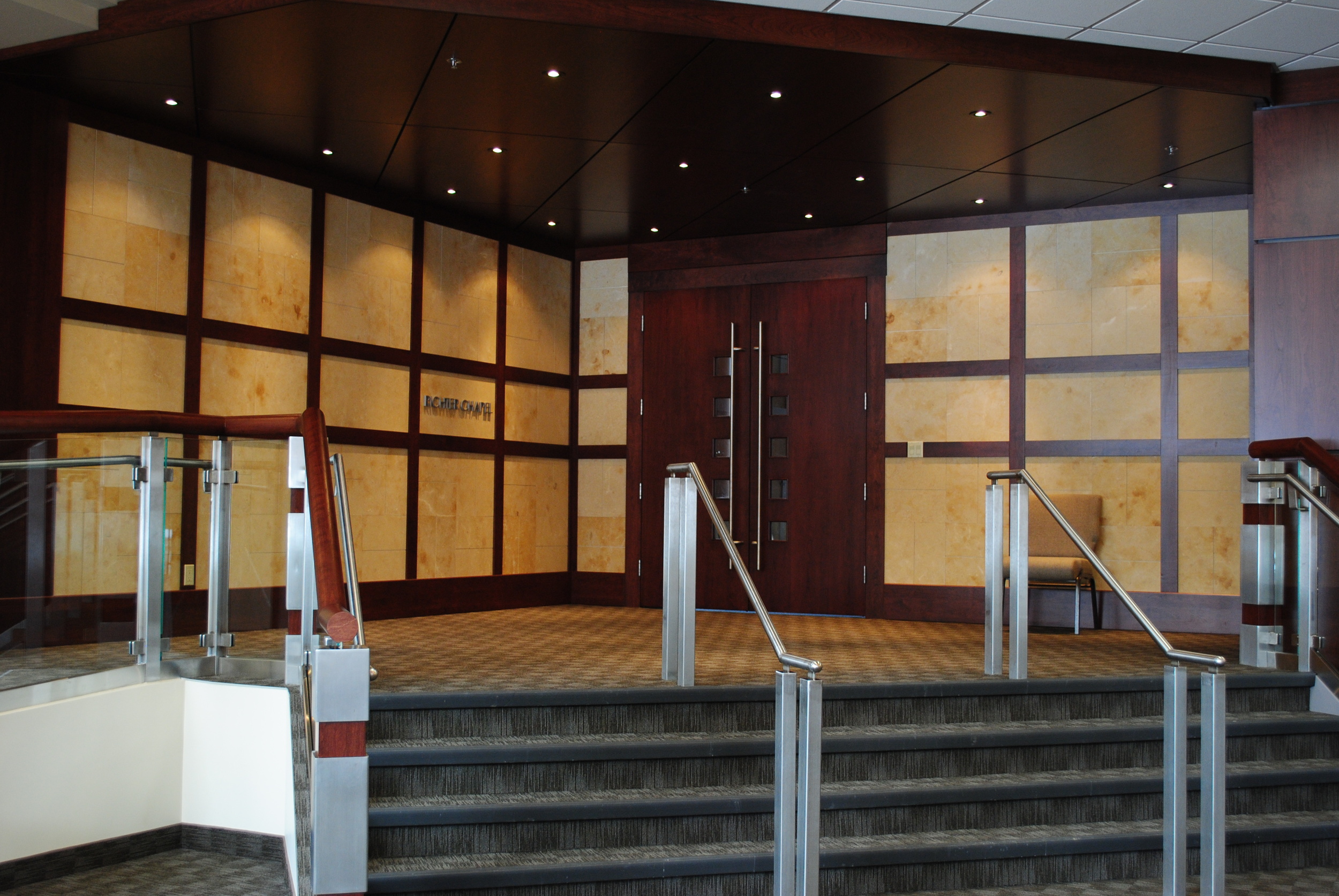 Beth Jacob Synagogue Stained Cherry Millwork
