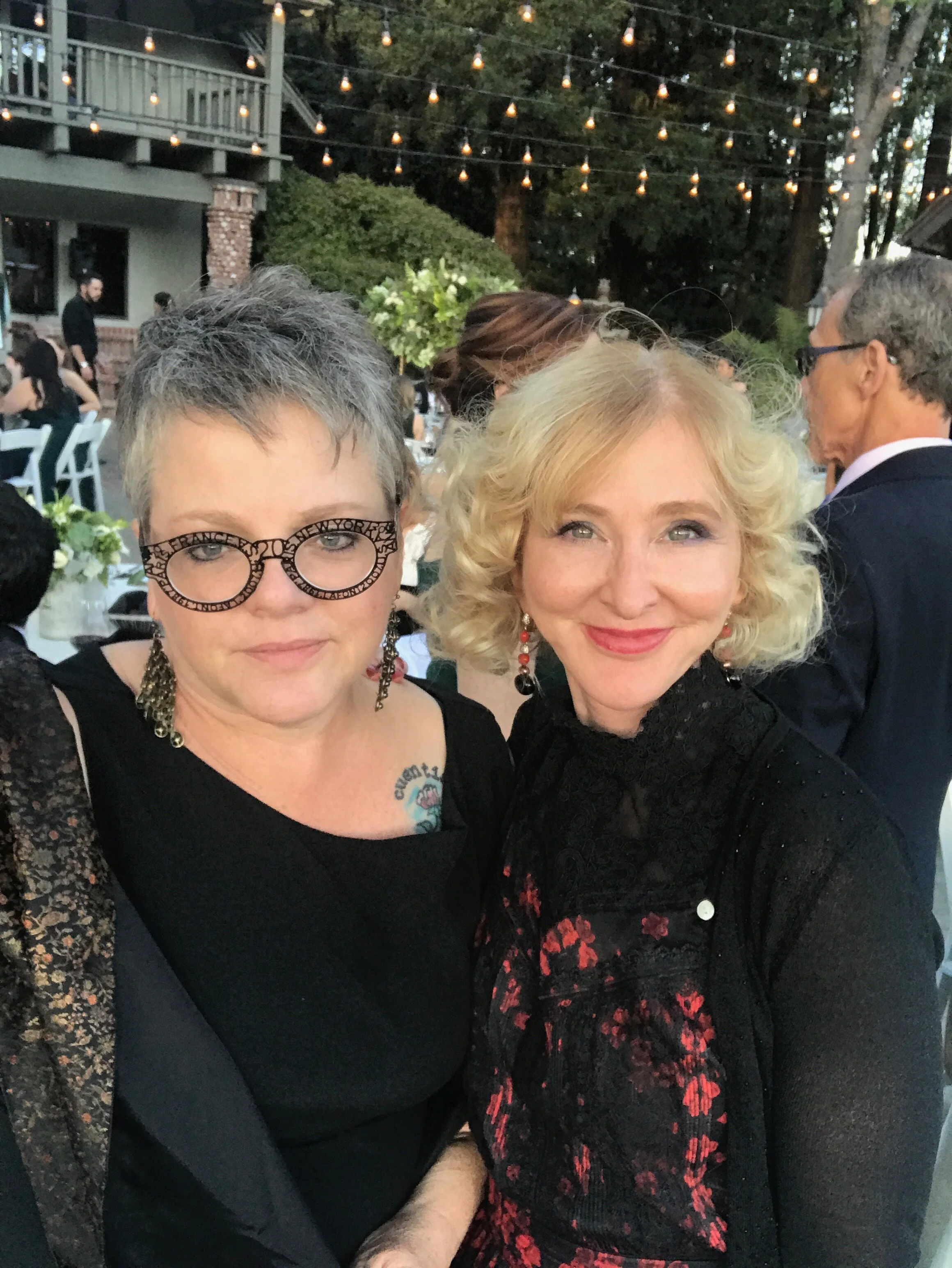 Ann Davila Cardinal &amp; her cousin, award-winning author Tere Davila