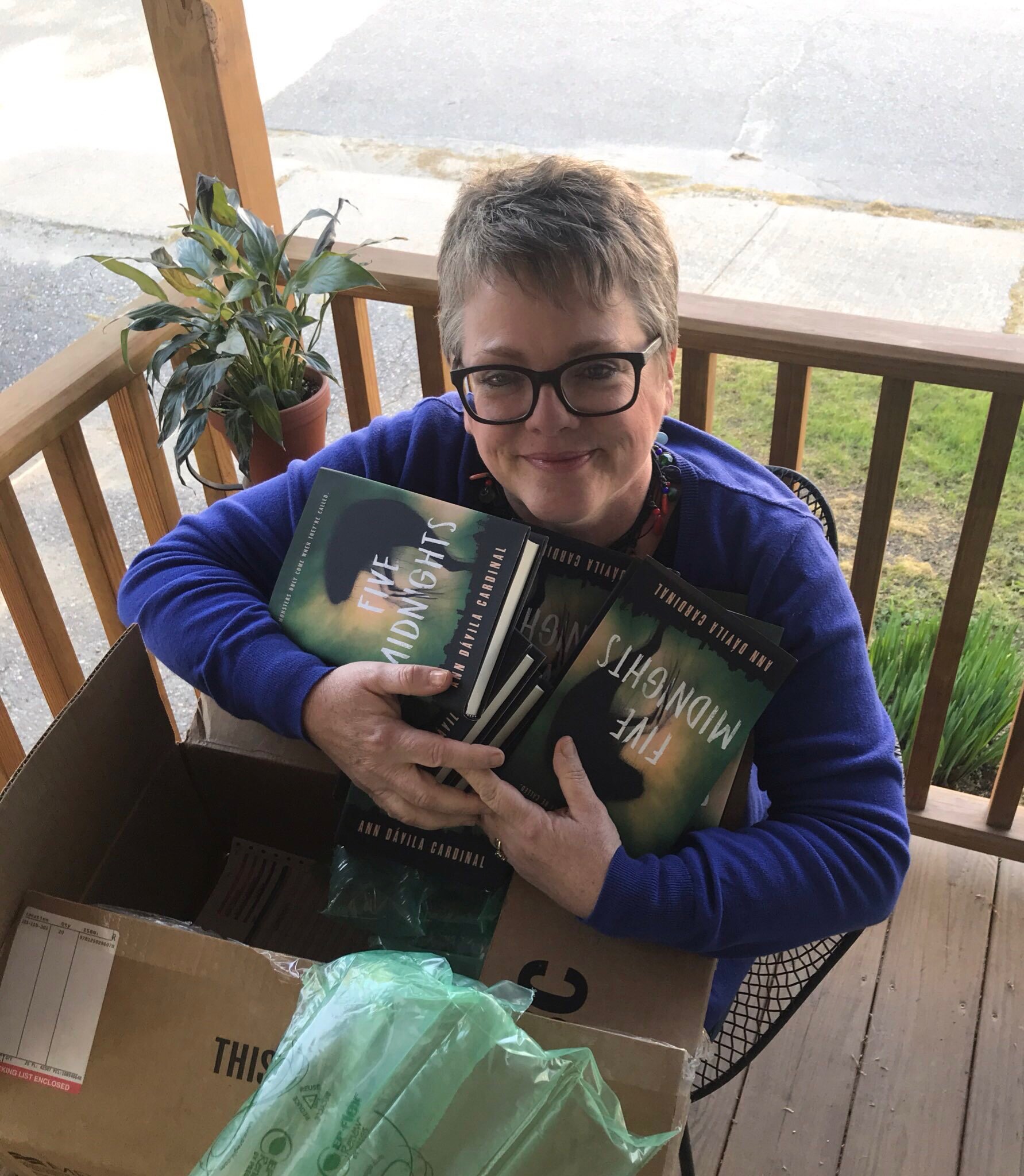 First official copies of Five Midnights!