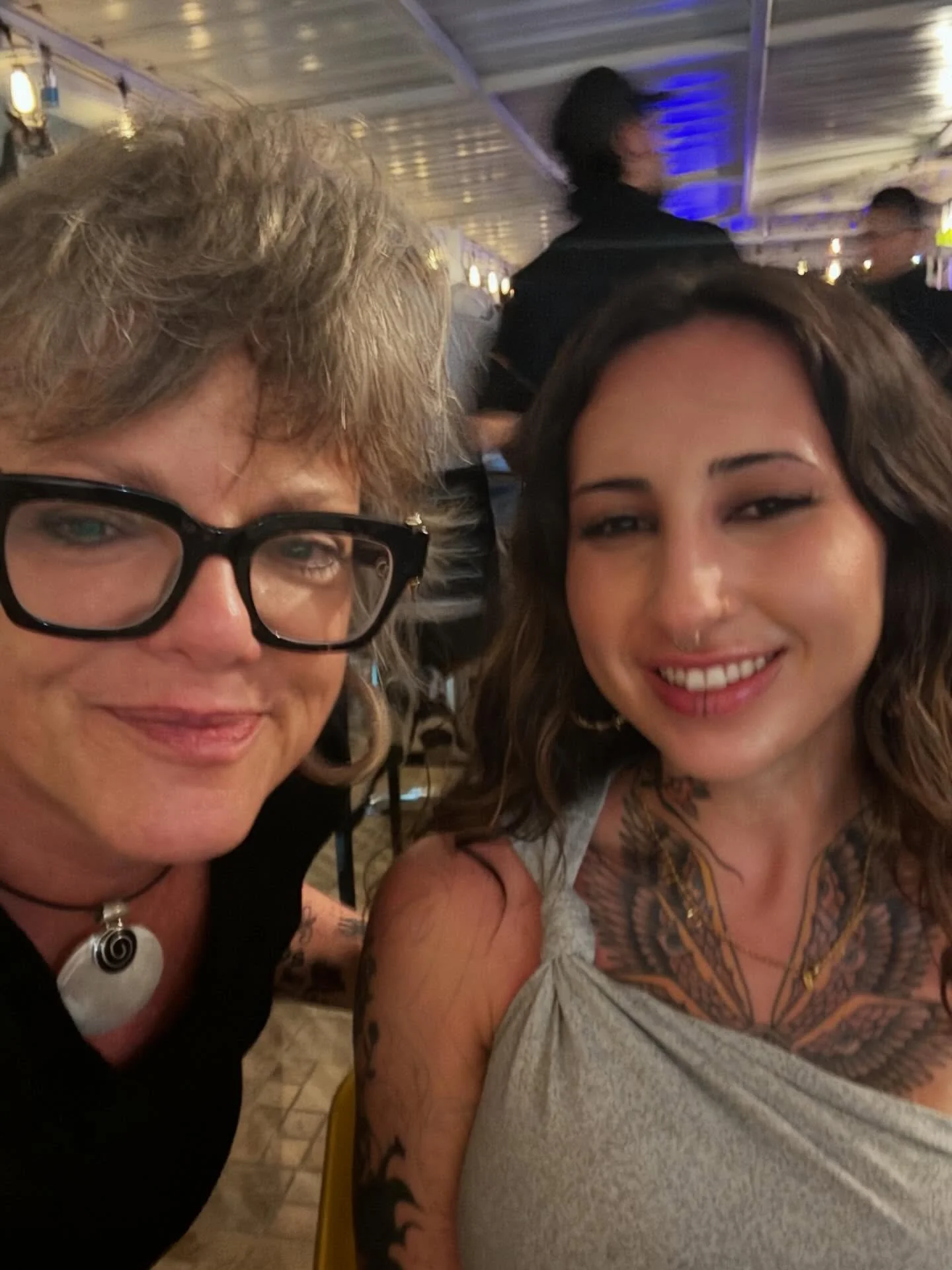 Odds of running into a fabulous Vermont tattoo artist in Luquillo, Puerto Rico on a random Tuesday? Apparently either really good or we&rsquo;re just lucky! Sooo wonderful to meet @izzmink and her boyfriend at La Parrilla. ❤️🇵🇷