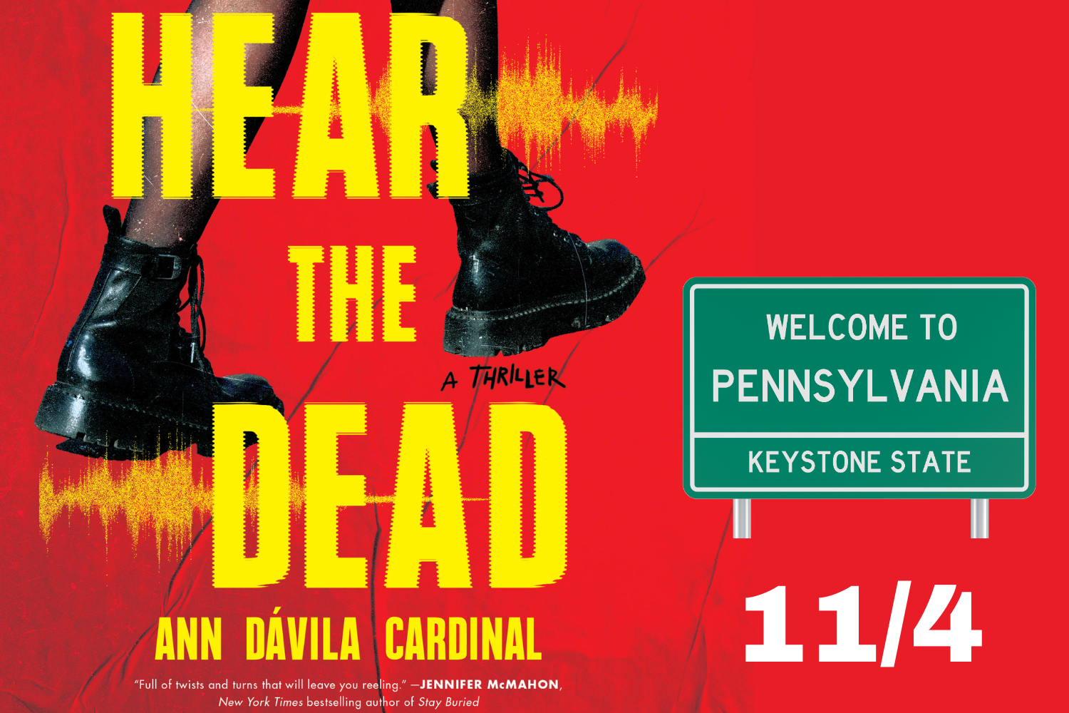 Hear The Dead Book Event at Julia de Burgos Bookstore! 