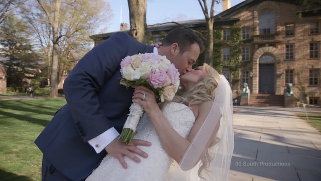 Elisa & Sean at Merion Caters