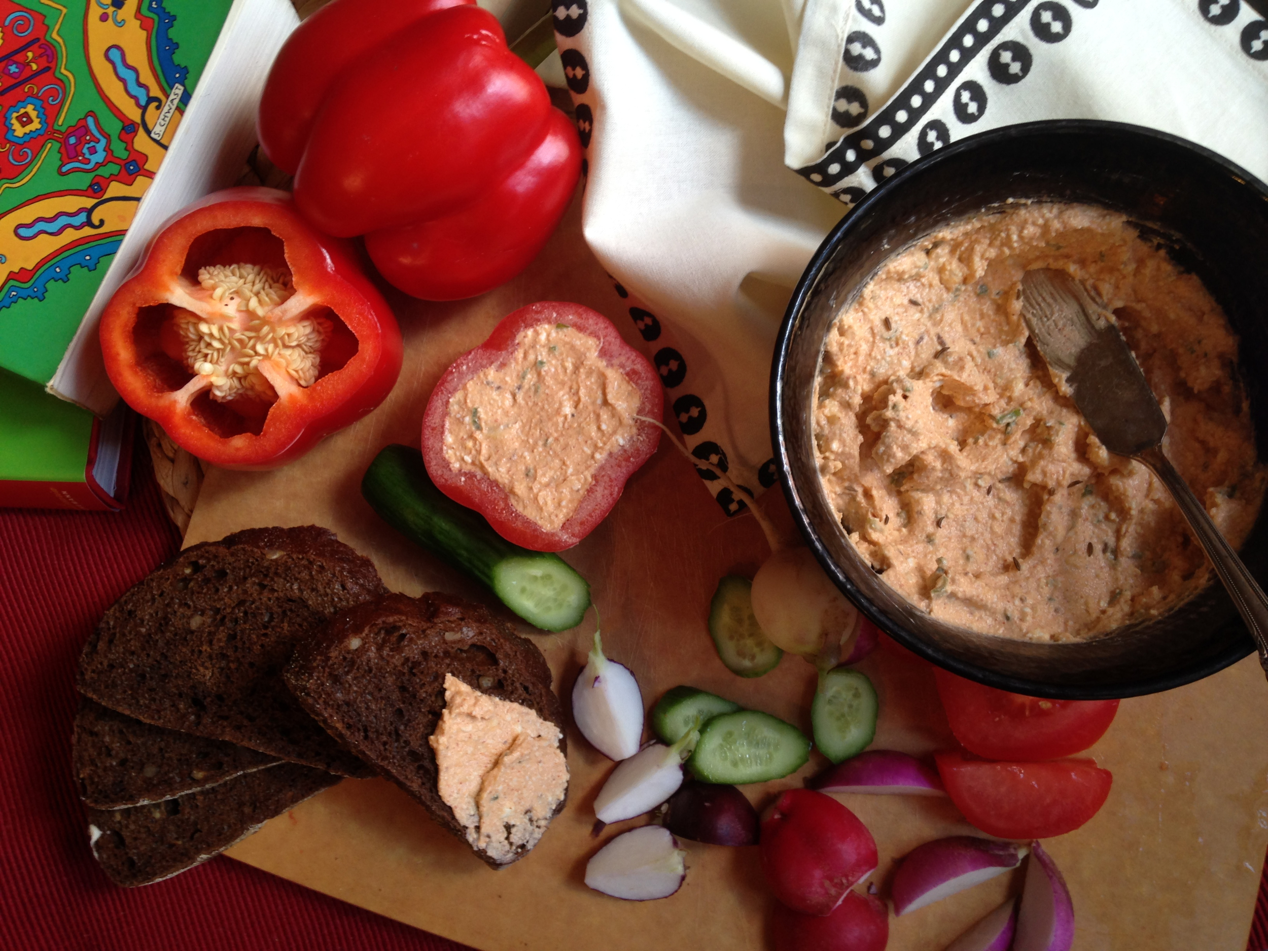 Liptauer Cheese. Yum. Scroll down for the recipe! 
