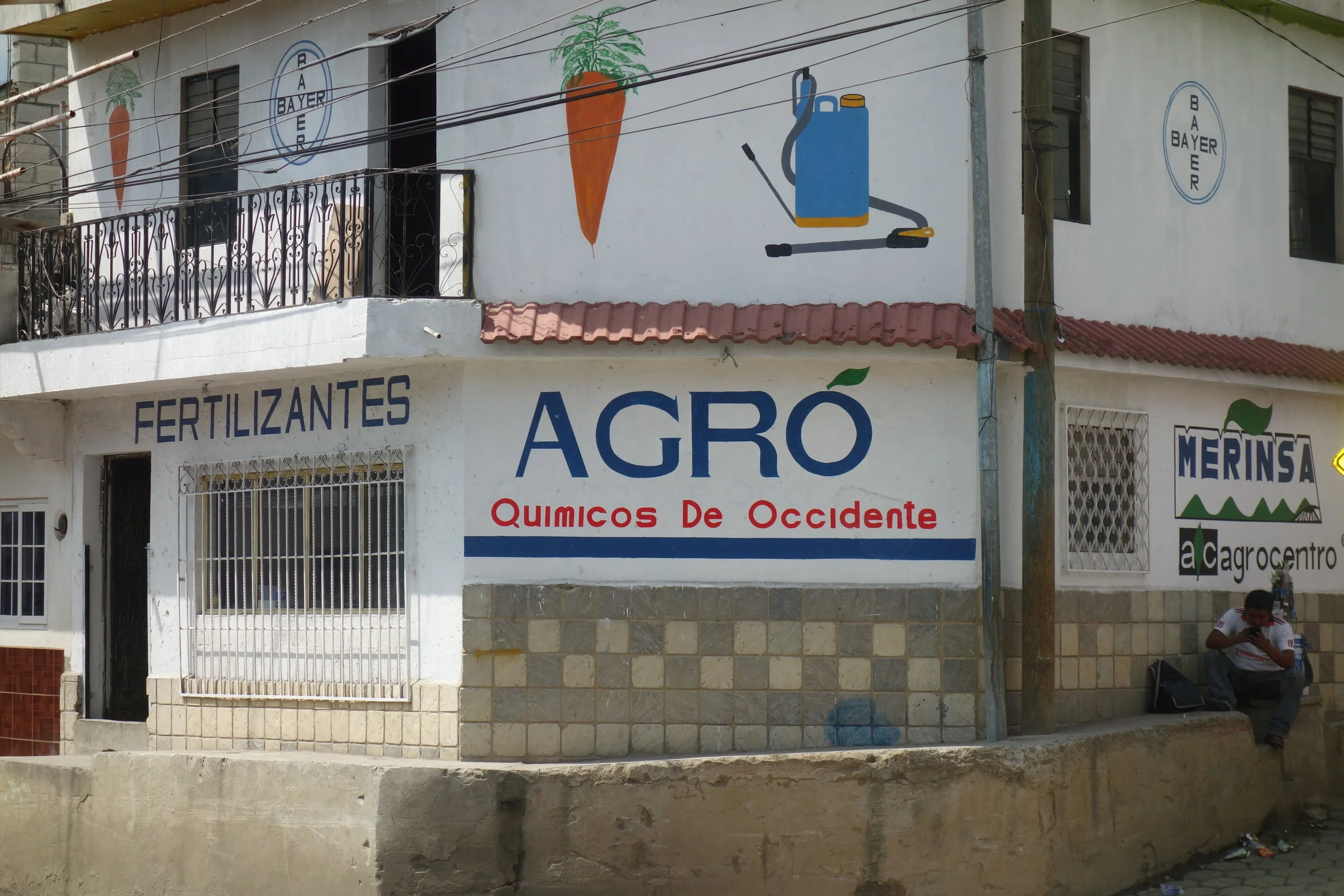 Fertilizer store, Almolonga. Photo credits: lauren Heidbrink