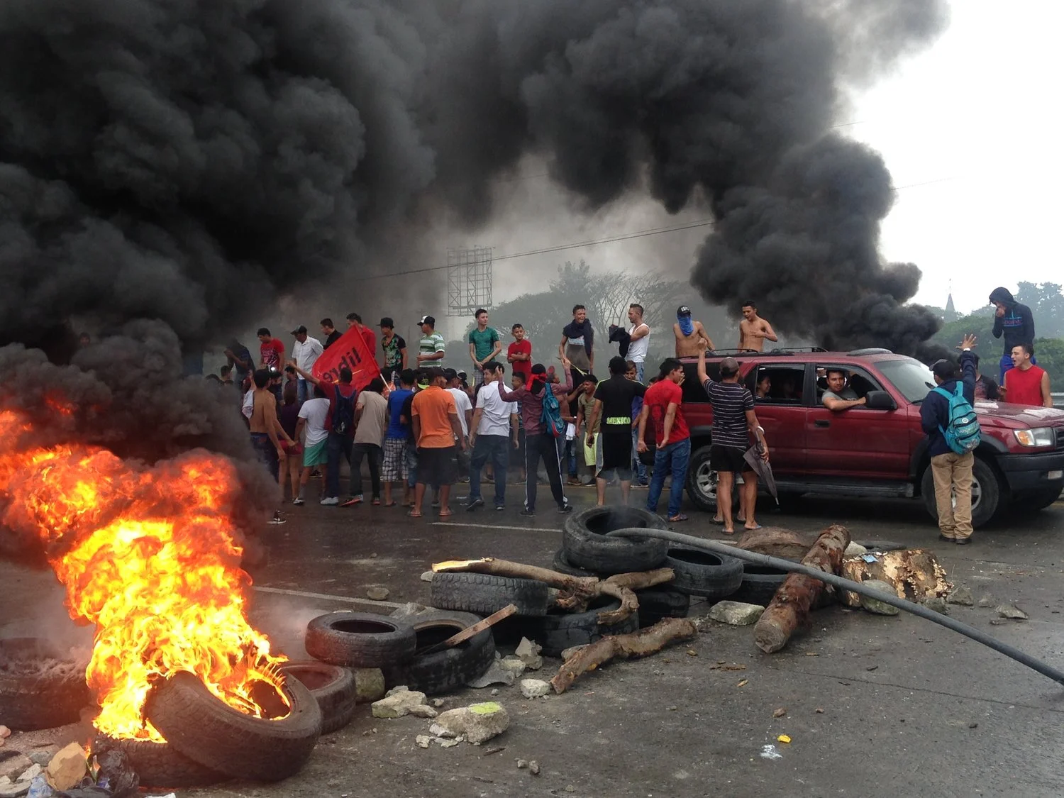 Rio Blanco, San Pedro Sula, Cortés. Viernes, 1 de diciembre. Foto crédito: autora.