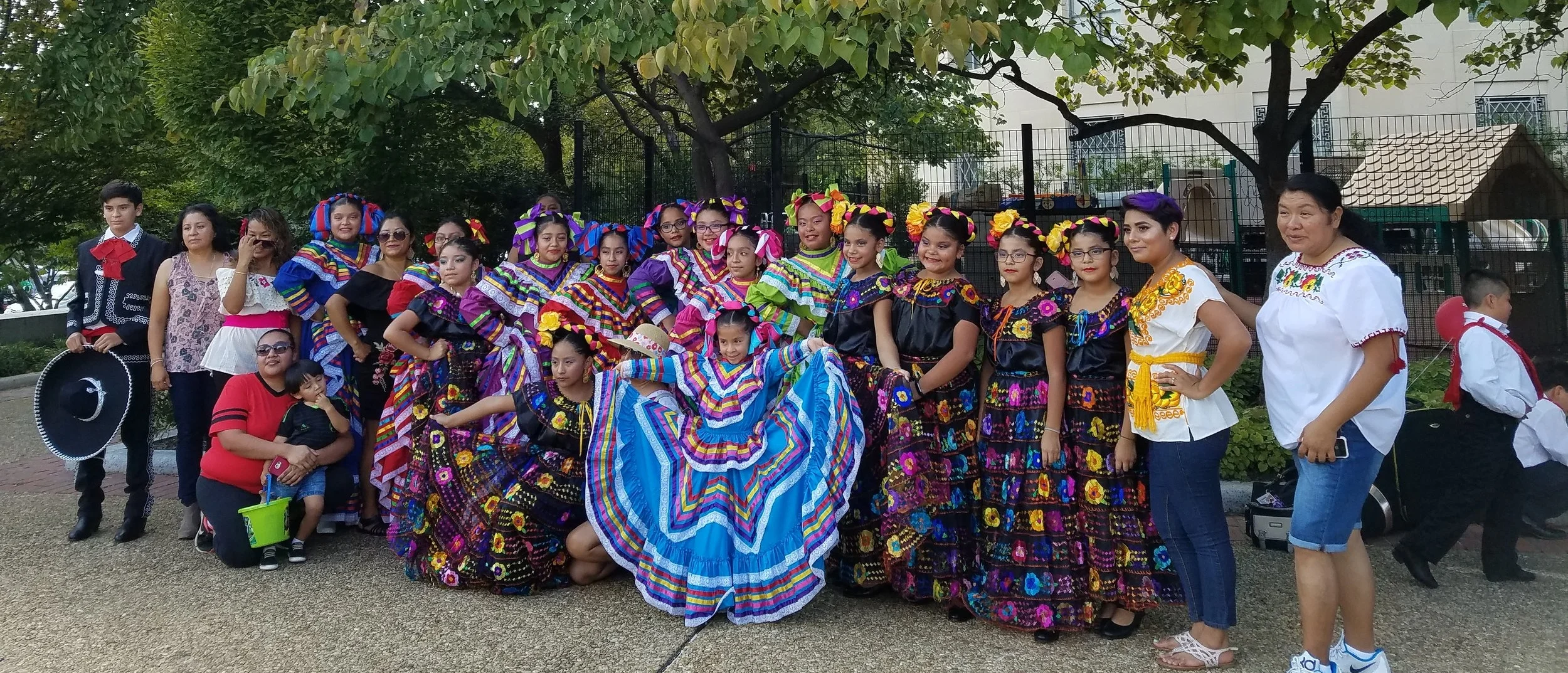 What is the future of immigrant youth? Picture of youth folkloric dance group in a Hispanic festival in Washington DC on September of 2017. Credits: Ernesto Castañeda