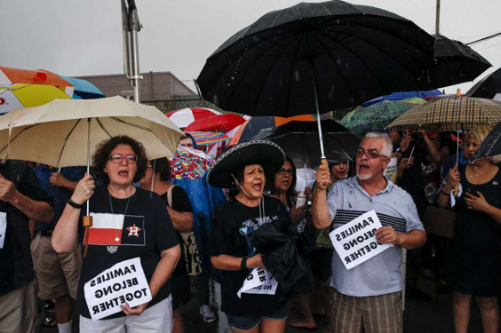 Houston residents protest expansion of Southwest Keys facilities in city. Source
