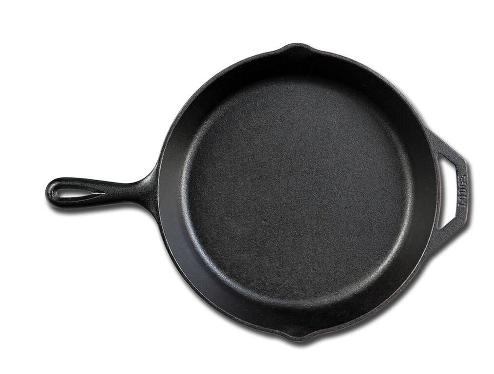 Cast Iron Skillet: Lodge L8SK3 10-1/3 Inch Pre Seasoned Skillet I bought this on amazon about a year ago and it has held up nicely and is super affordable. I typically add ghee or coconut oil to the pan to season it after cooking (on the rare occasions that I remember to)