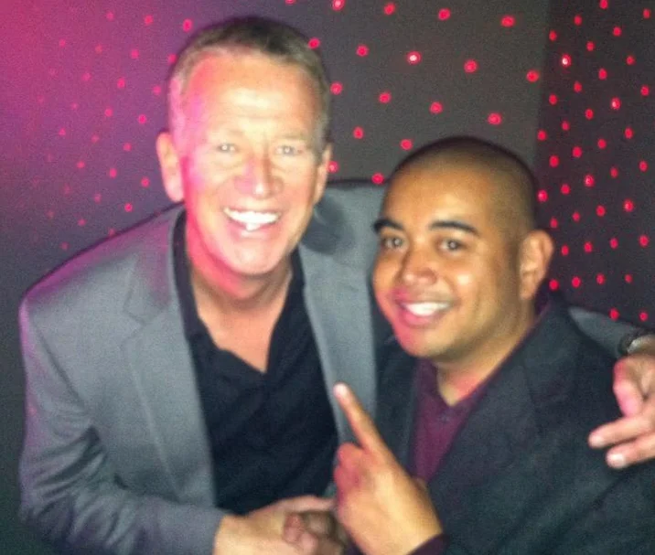 DJing side by side with KROQ's legendary Richard Blade.