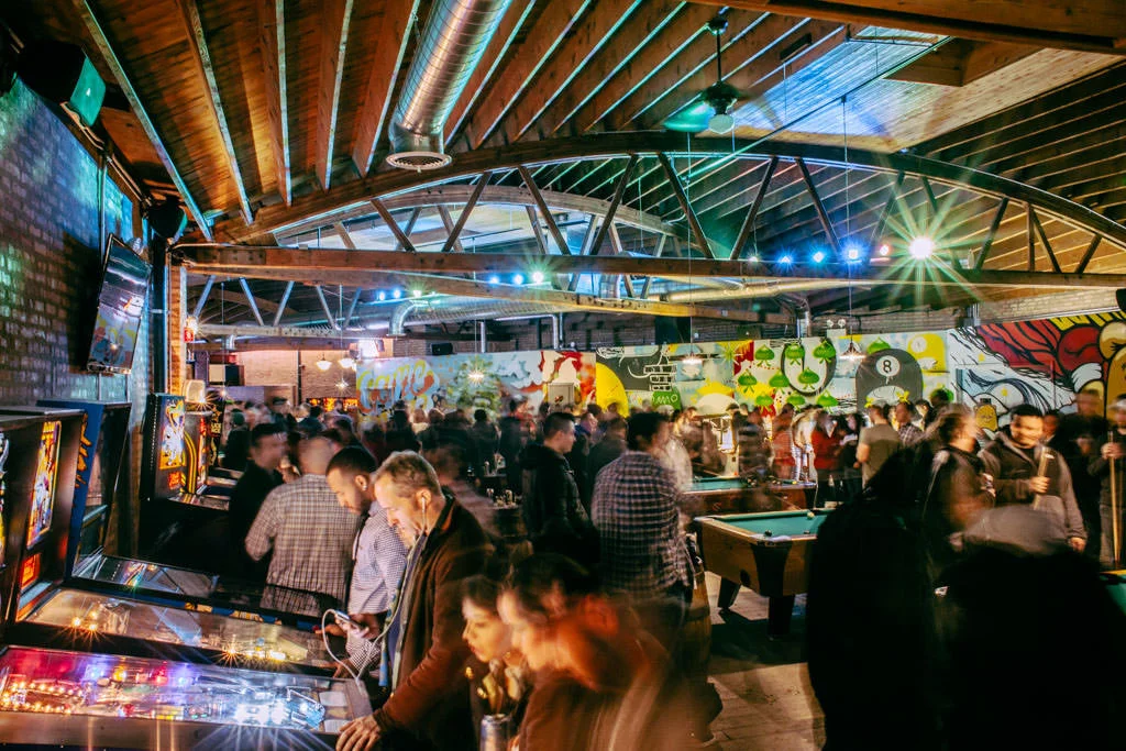 Video games? Table games? Pinball!? YES, PLEASE.