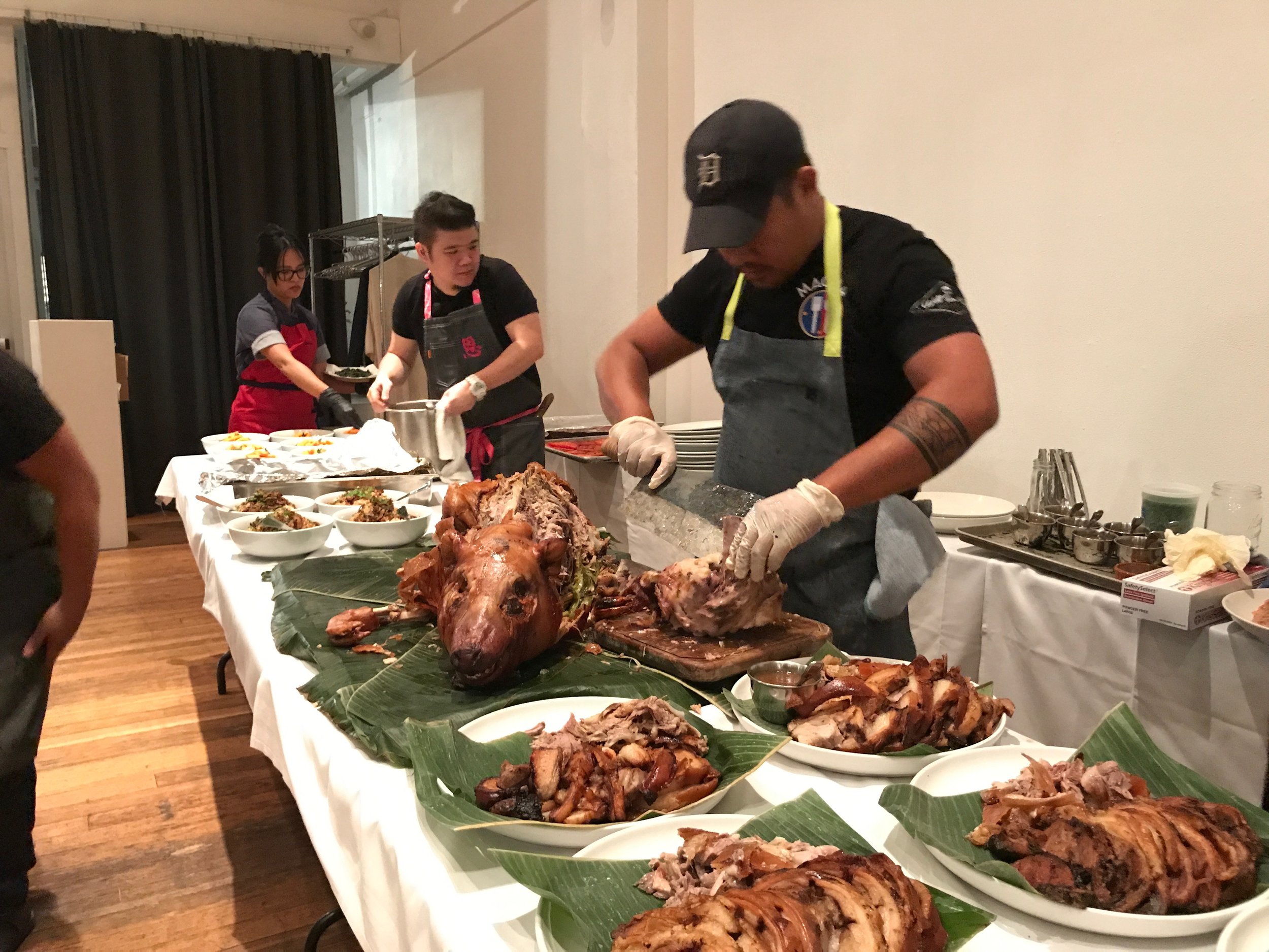 Lechon is our Whiskey Pig!