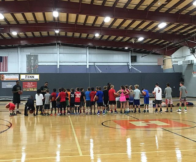 Great clinic today down at @fieldhouse.sudbury there was "No Excuses" today #NextLevel x #Sudbury #LevelUp
