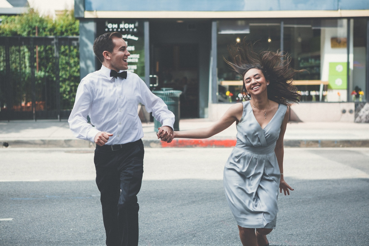 Downtown LA Engagement