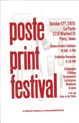 Poste Print Festival