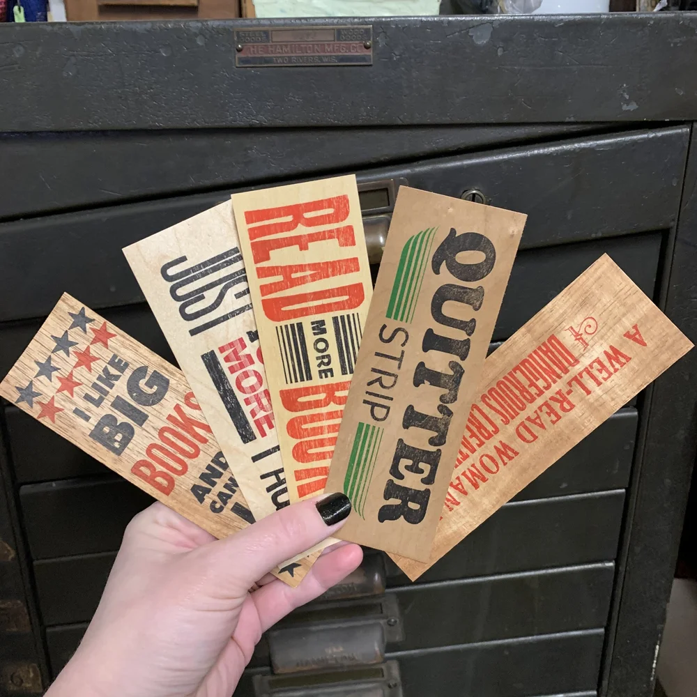 wooden bookmark 5 00