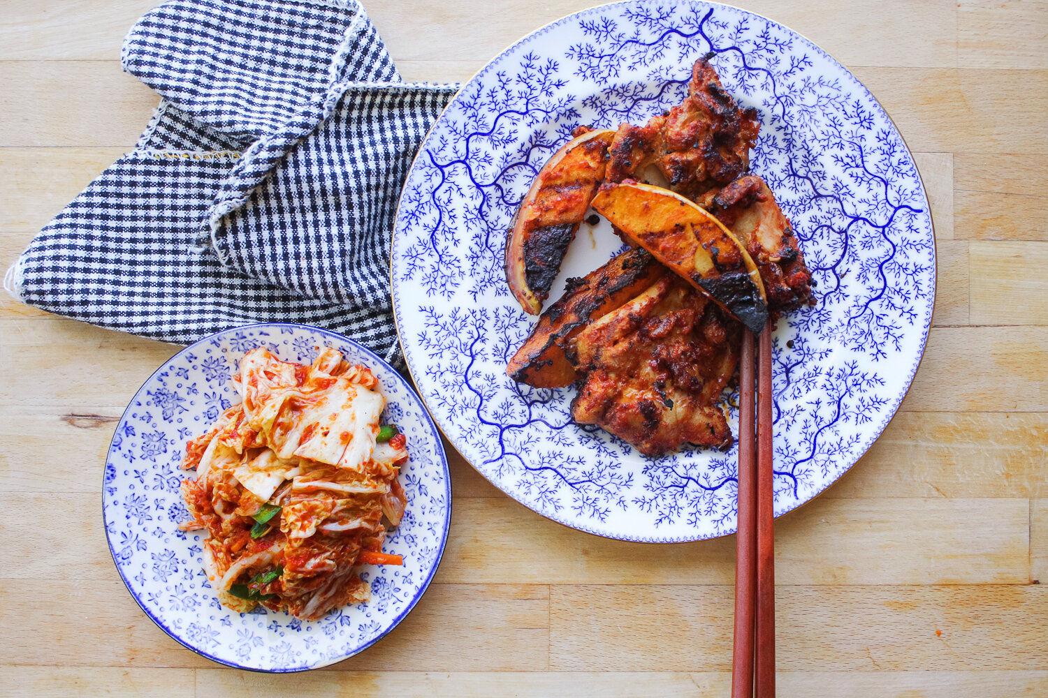 Whole30 Korean Spicy Chicken — Kimchi Halfie