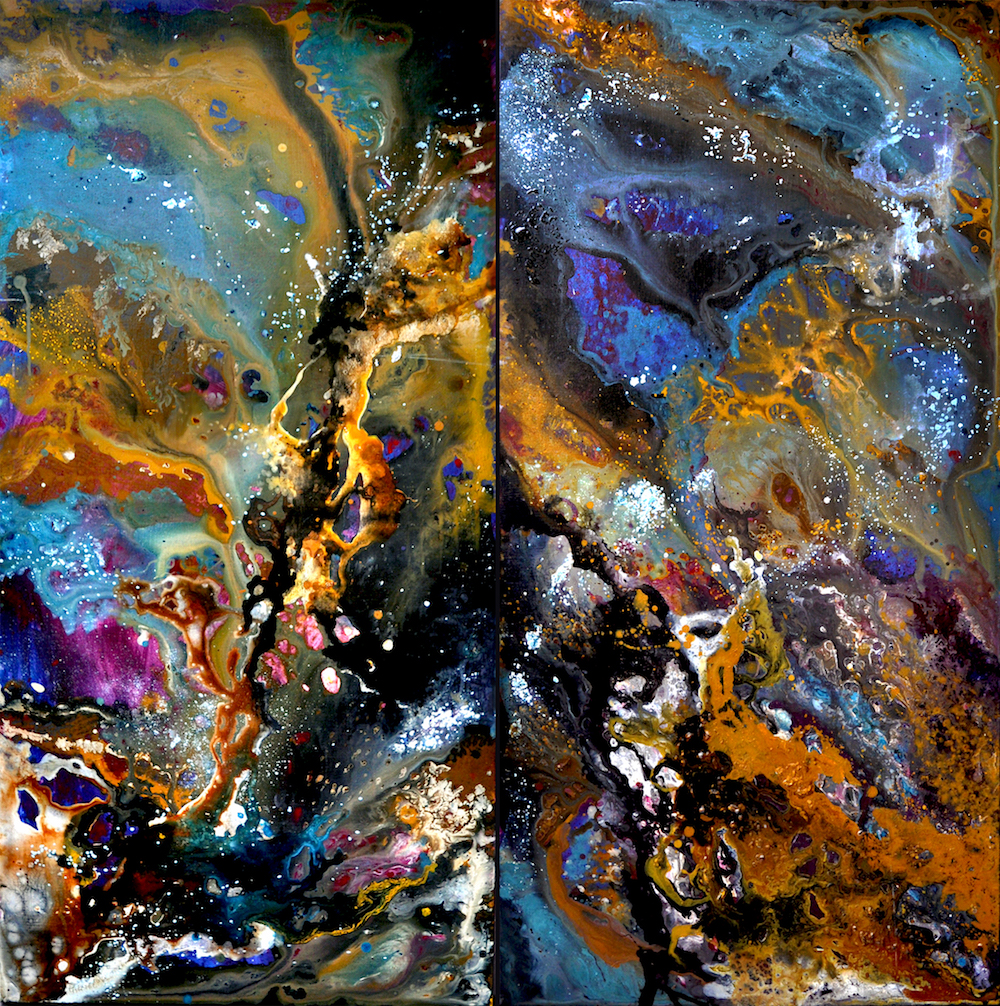 Cosmos Diptych