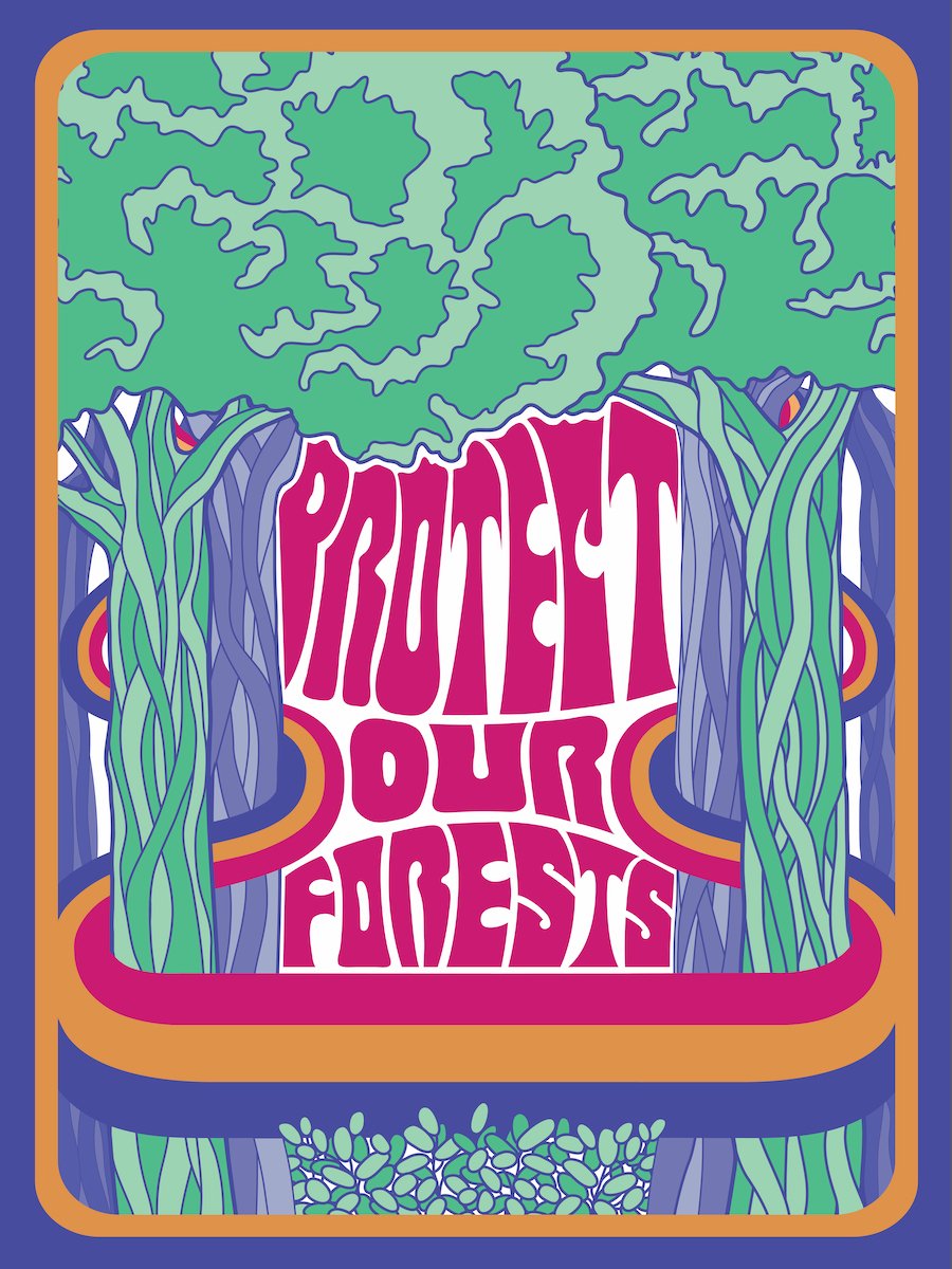 Protect Forests Poster Art